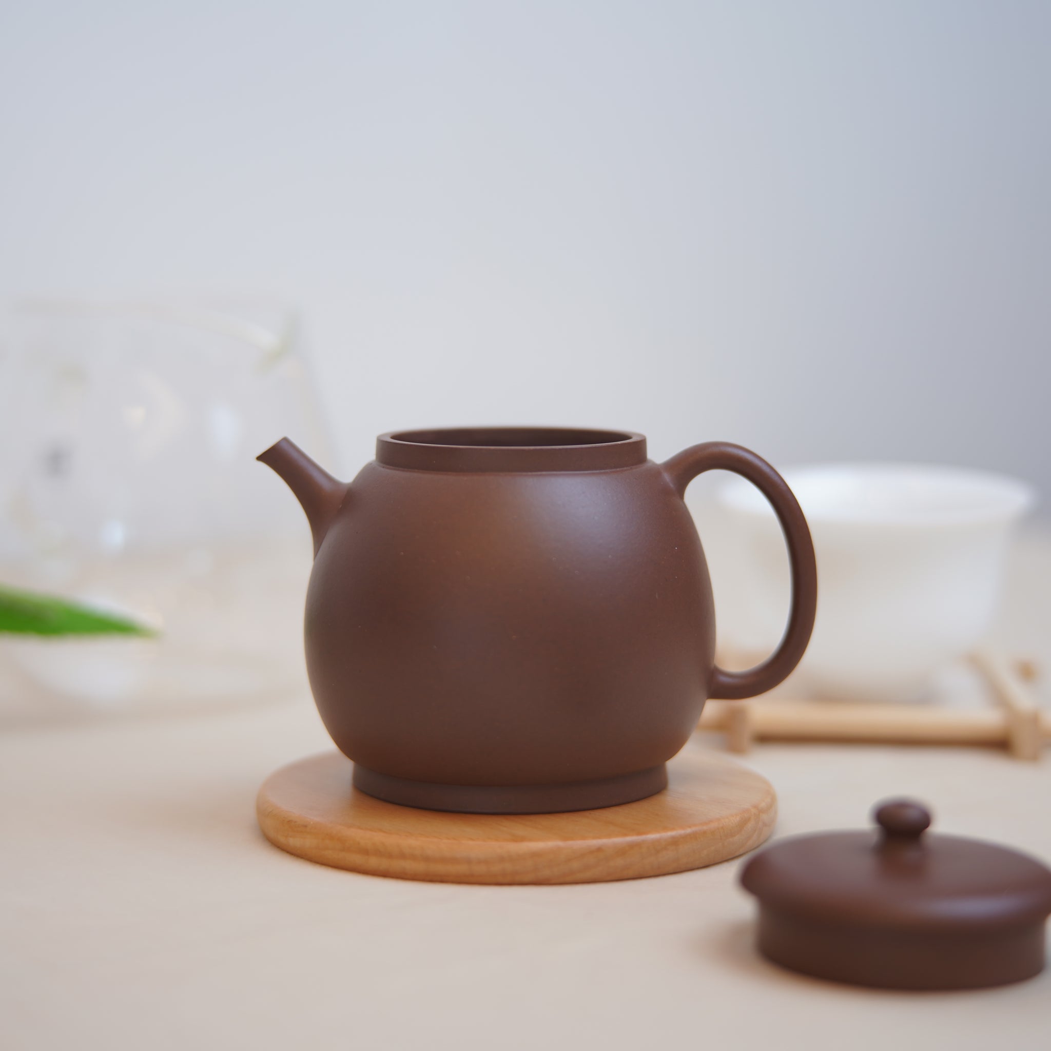 *New product** Wang Qiang’s disciple* [Lotus Pond Ancient Style·Ming Style Longdan] Fully Handmade Raw Mineral Purple Clay and Purple Clay Teapot