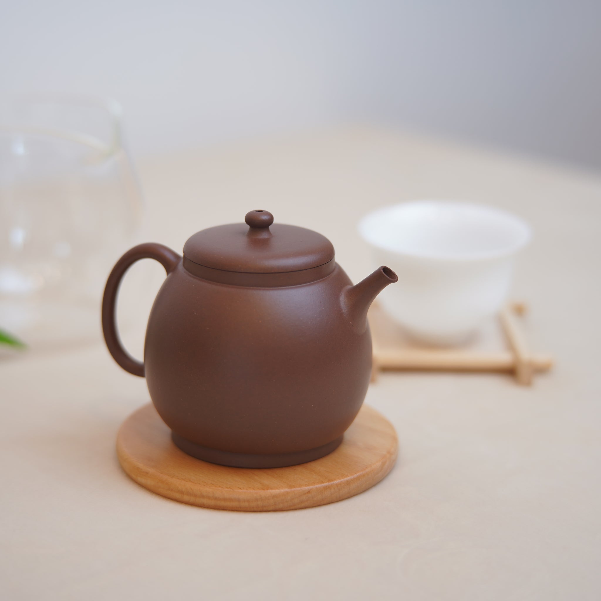 *New product** Wang Qiang’s disciple* [Lotus Pond Ancient Style·Ming Style Longdan] Fully Handmade Raw Mineral Purple Clay and Purple Clay Teapot