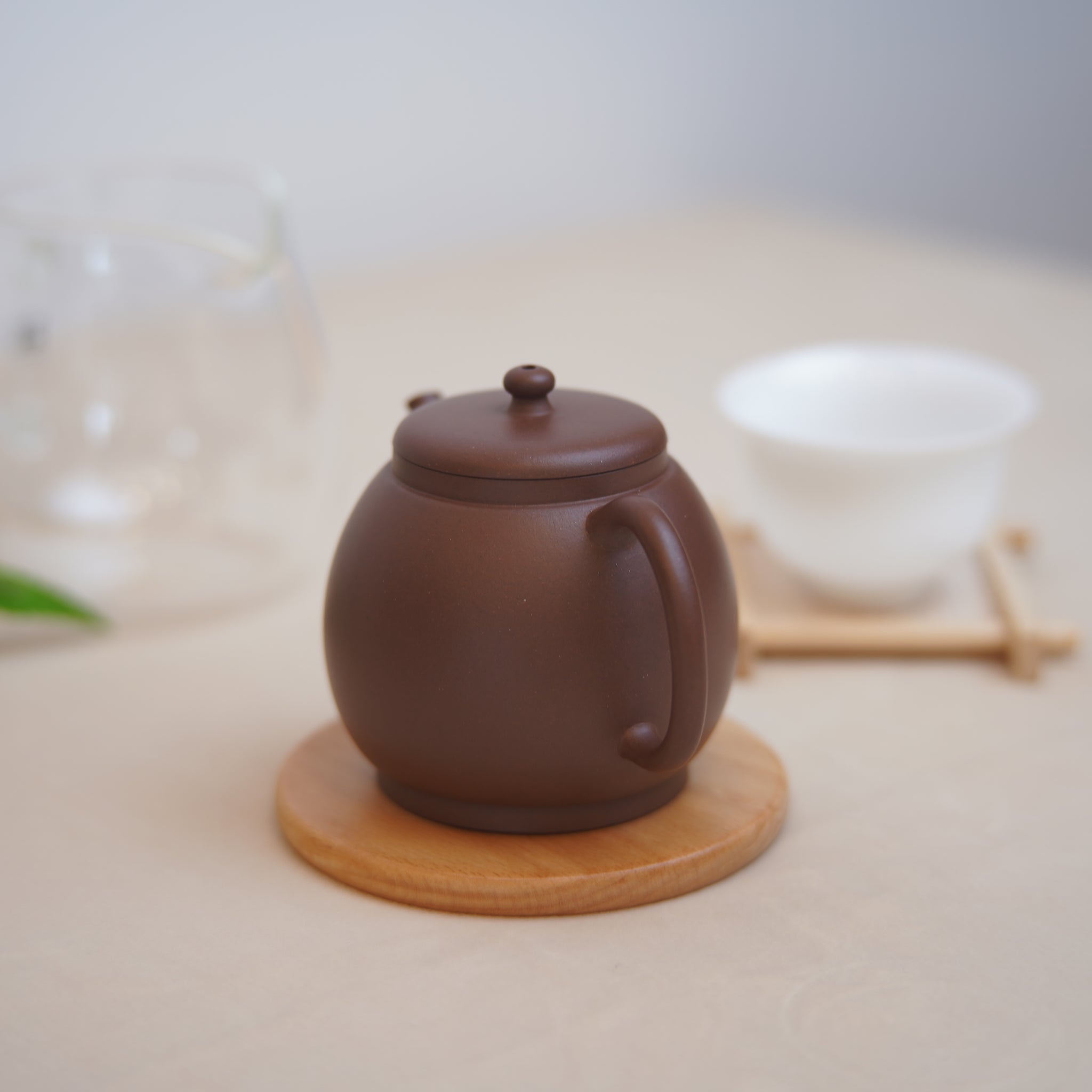 *New product** Wang Qiang’s disciple* [Lotus Pond Ancient Style·Ming Style Longdan] Fully Handmade Raw Mineral Purple Clay and Purple Clay Teapot