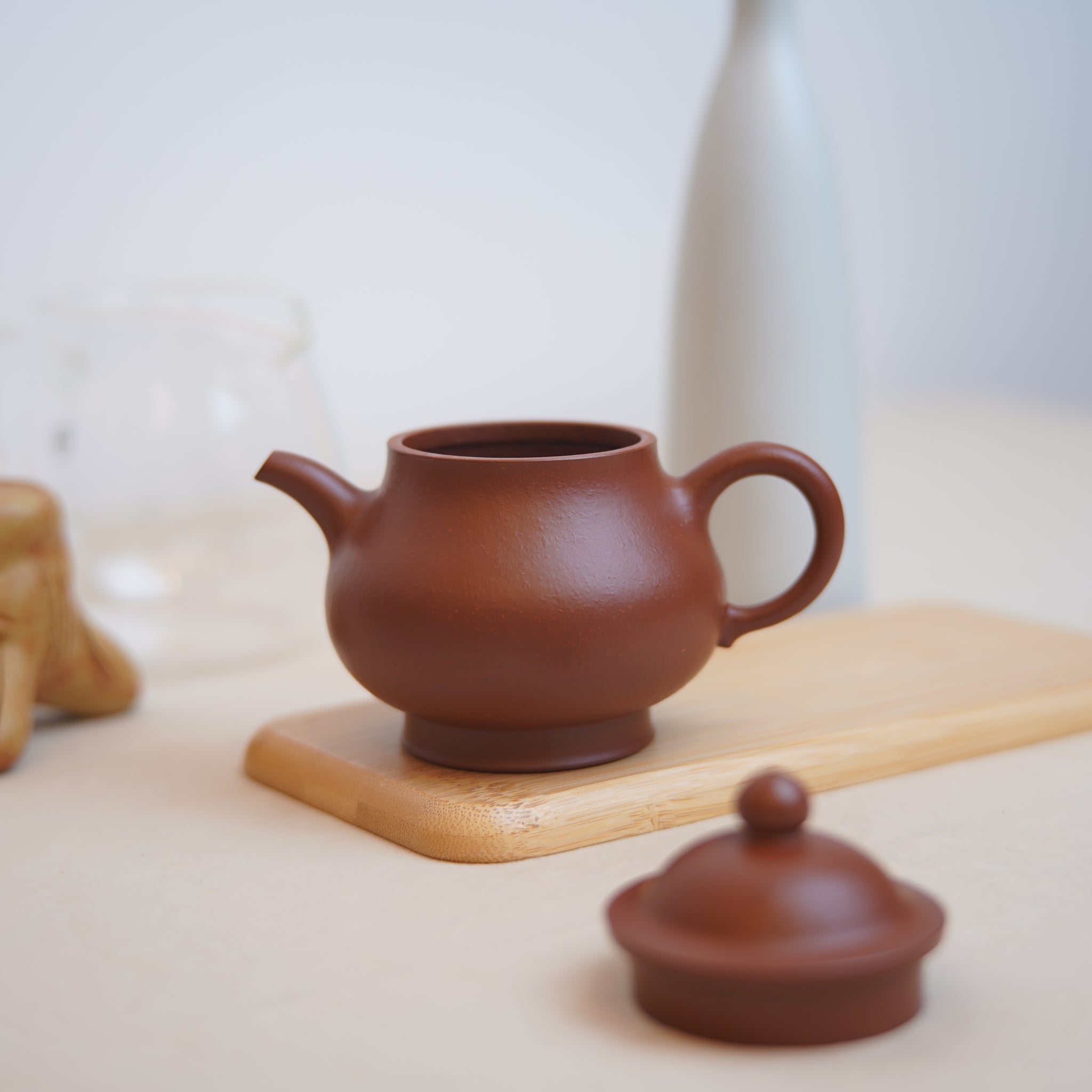 *New Product* *Disciple of Huang Yunyun* [Zhu Ni Yun Pan] Fully handmade Zhu Ni Purple Clay Teapot