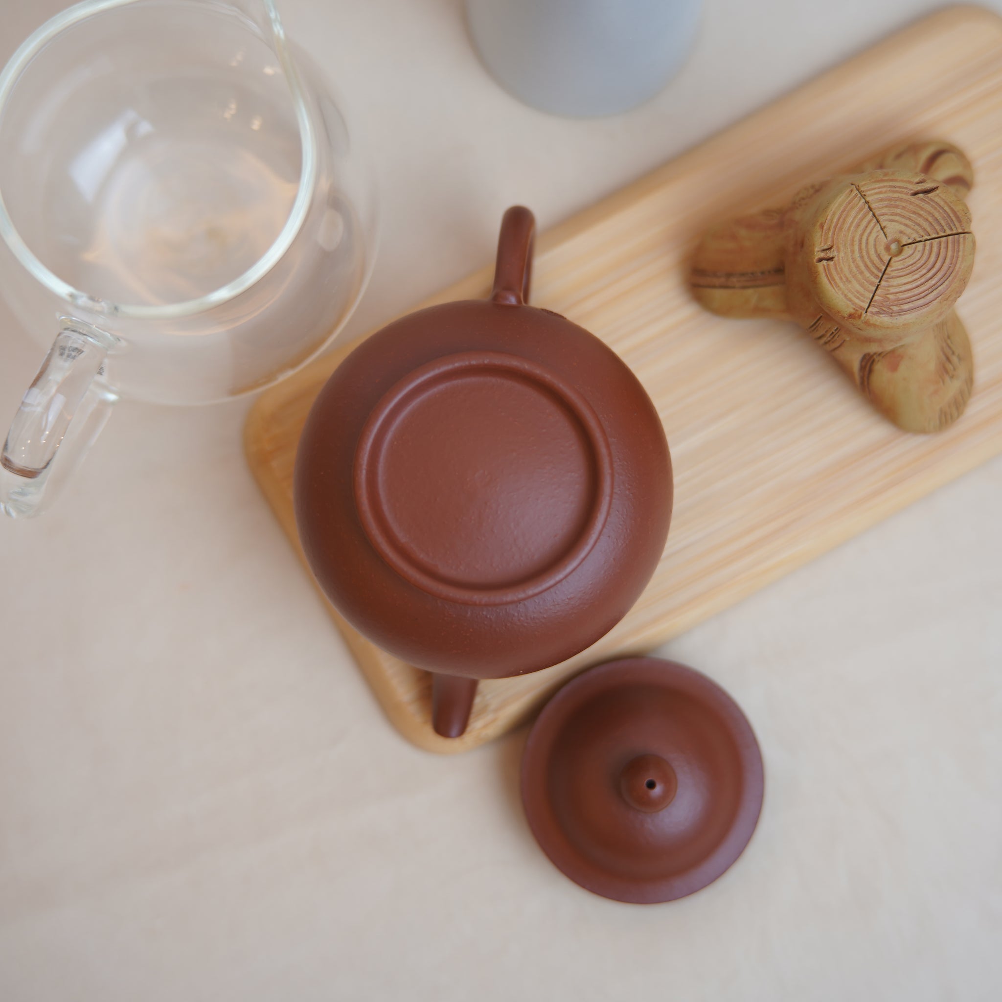 *New Product* *Disciple of Huang Yunyun* [Zhu Ni Yun Pan] Fully handmade Zhu Ni Purple Clay Teapot