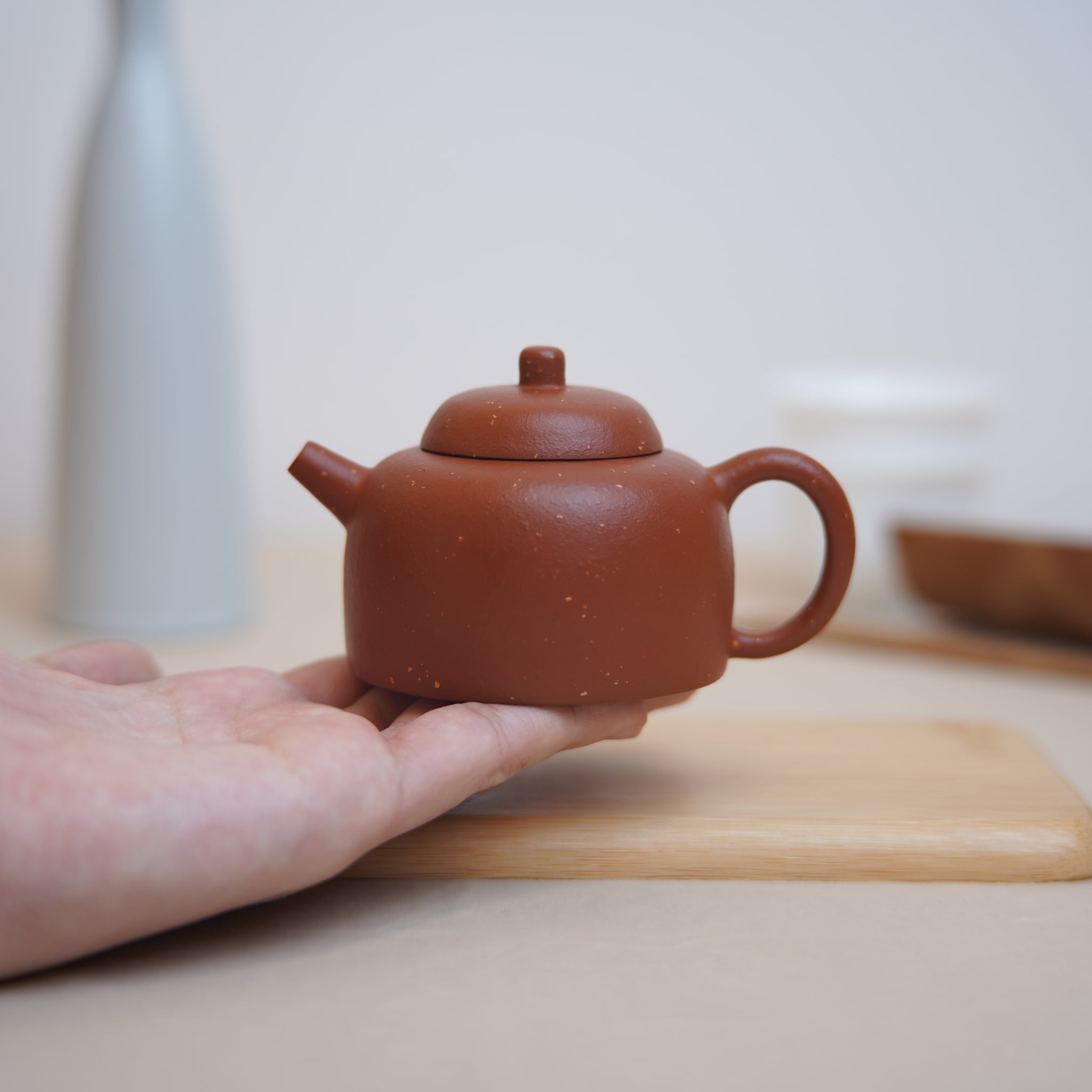 *New Product** Disciple of Ye Hongjun* [Baina] Fully hand-made sand and cinnabar clay purple sand teapot