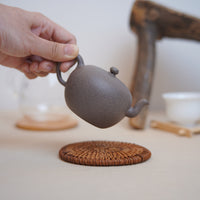 *New Product** Disciple of Ye Hongjun* [One Bead] Fully Handmade Raw Mineral Shark Skin Green Purple Sand Teapot