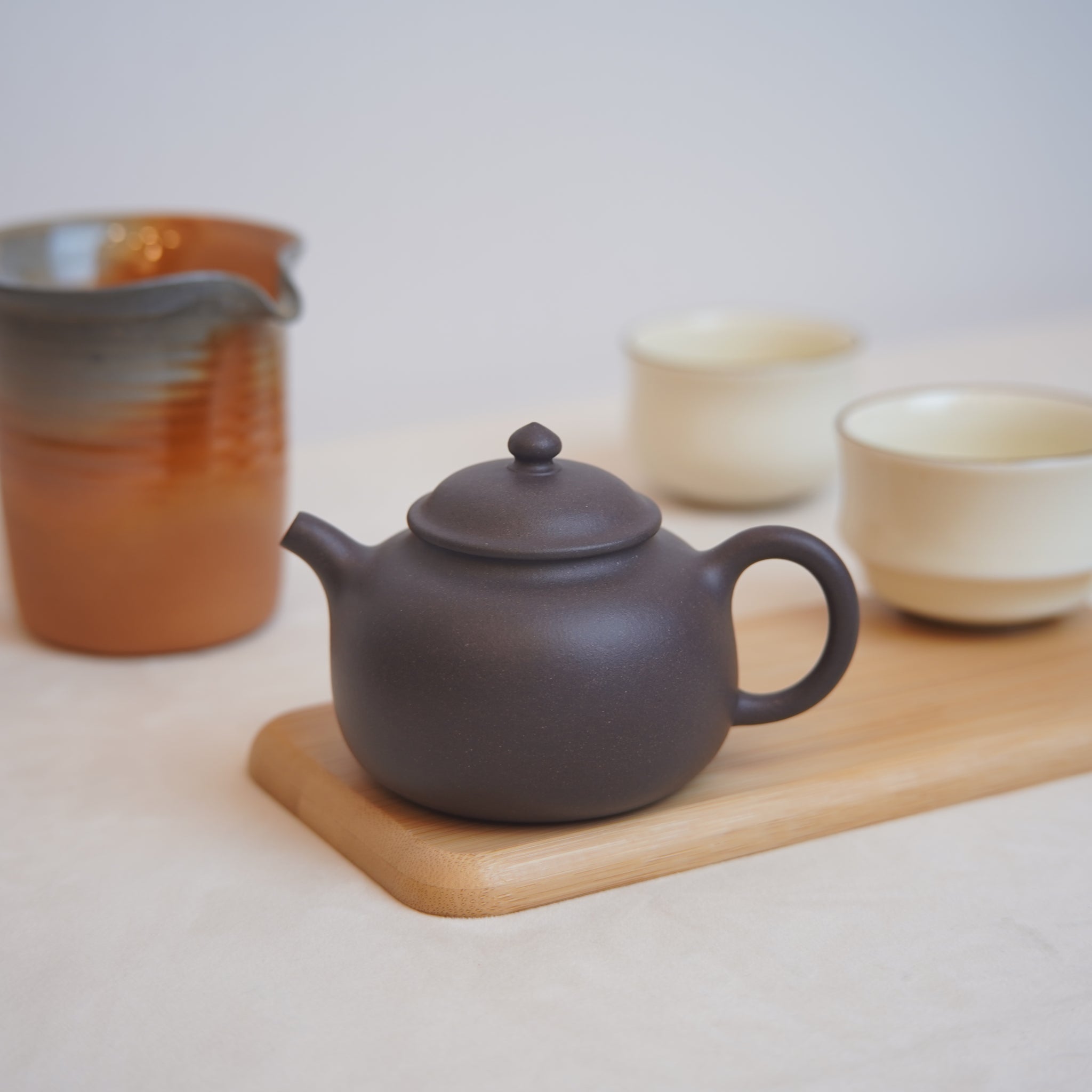 *新品*【侍茗】全手工原礦紫泥紫砂茶壺