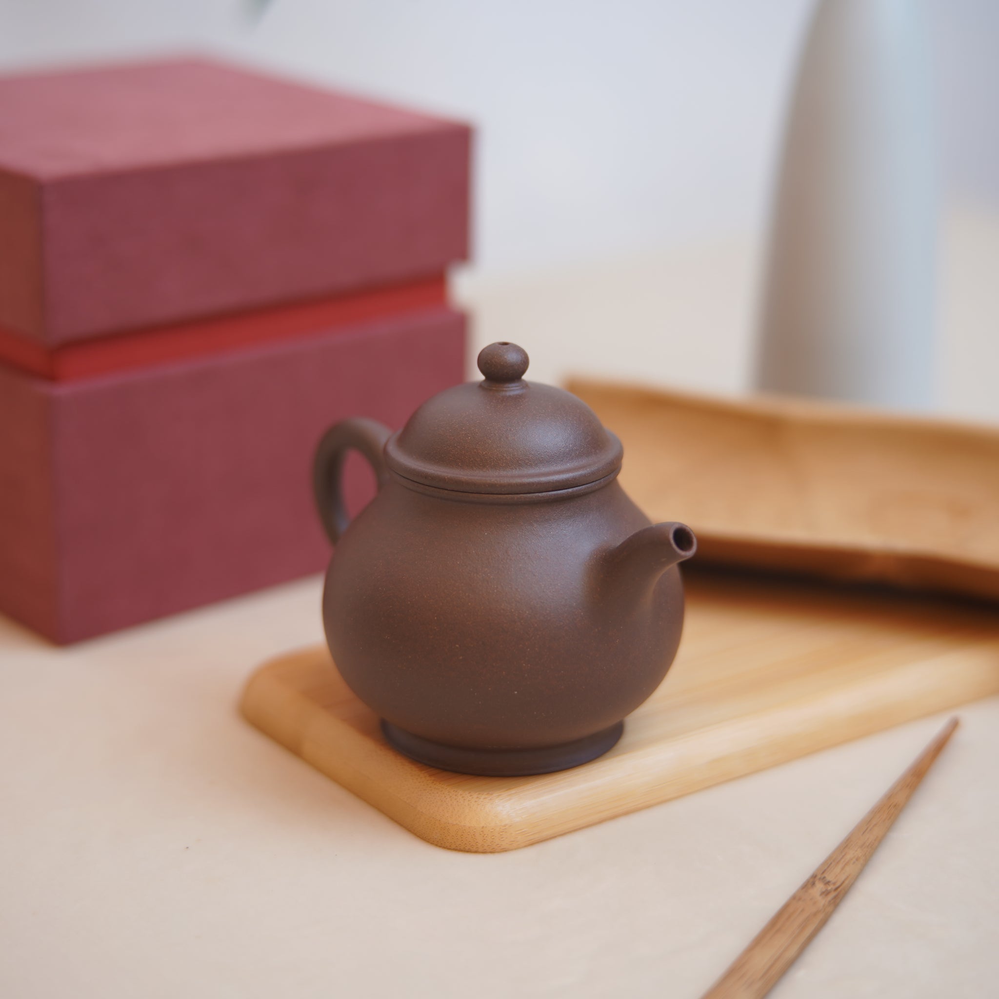 *New Product* [Gaopan] Fully handmade raw mineral purple clay and purple sand teapot