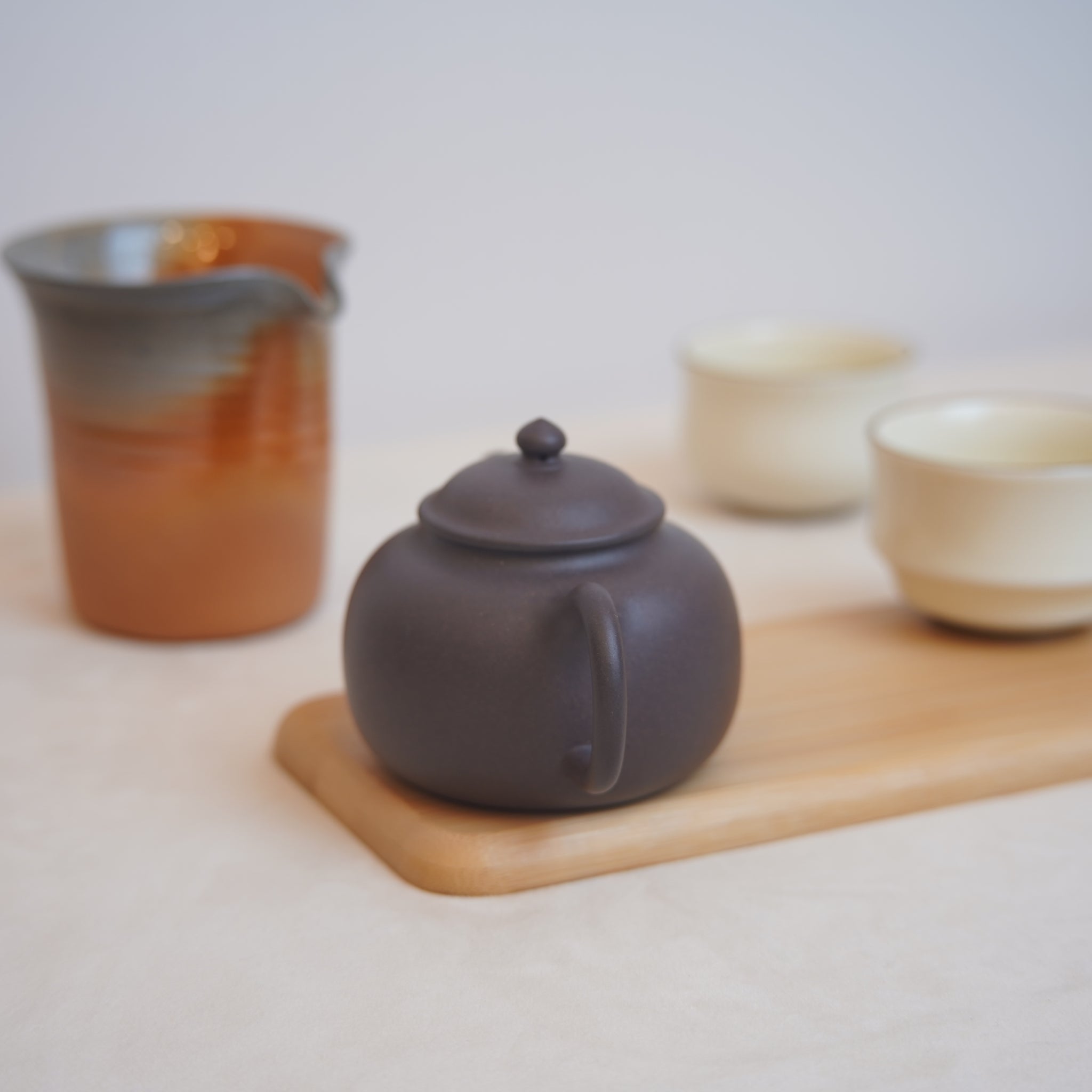 *新品*【侍茗】全手工原礦紫泥紫砂茶壺