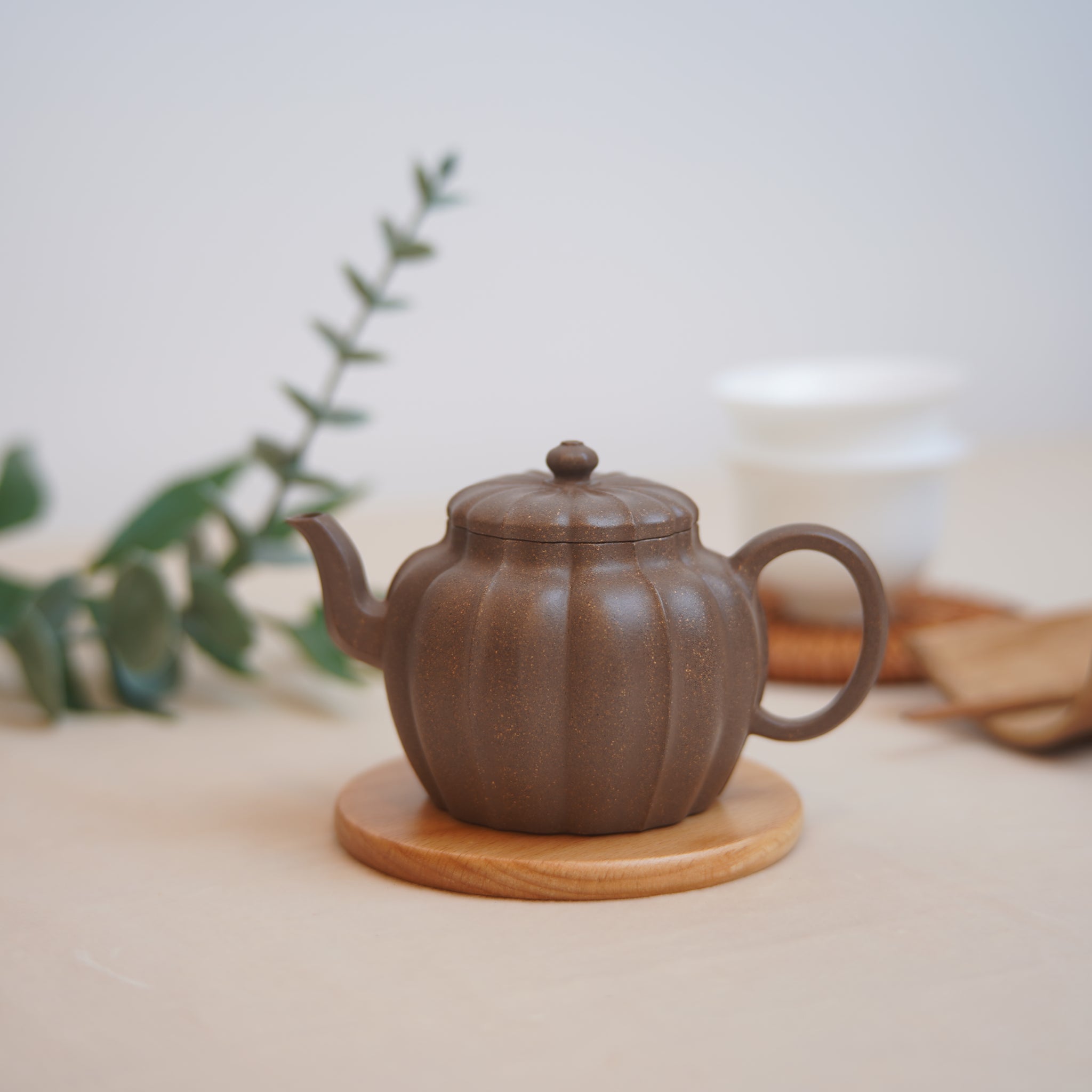 *New Product**Wang Qiang Disciple*[Sunflower Petal Lotus Seed] Fully Handmade Raw Mineral Clay Purple Clay Teapot