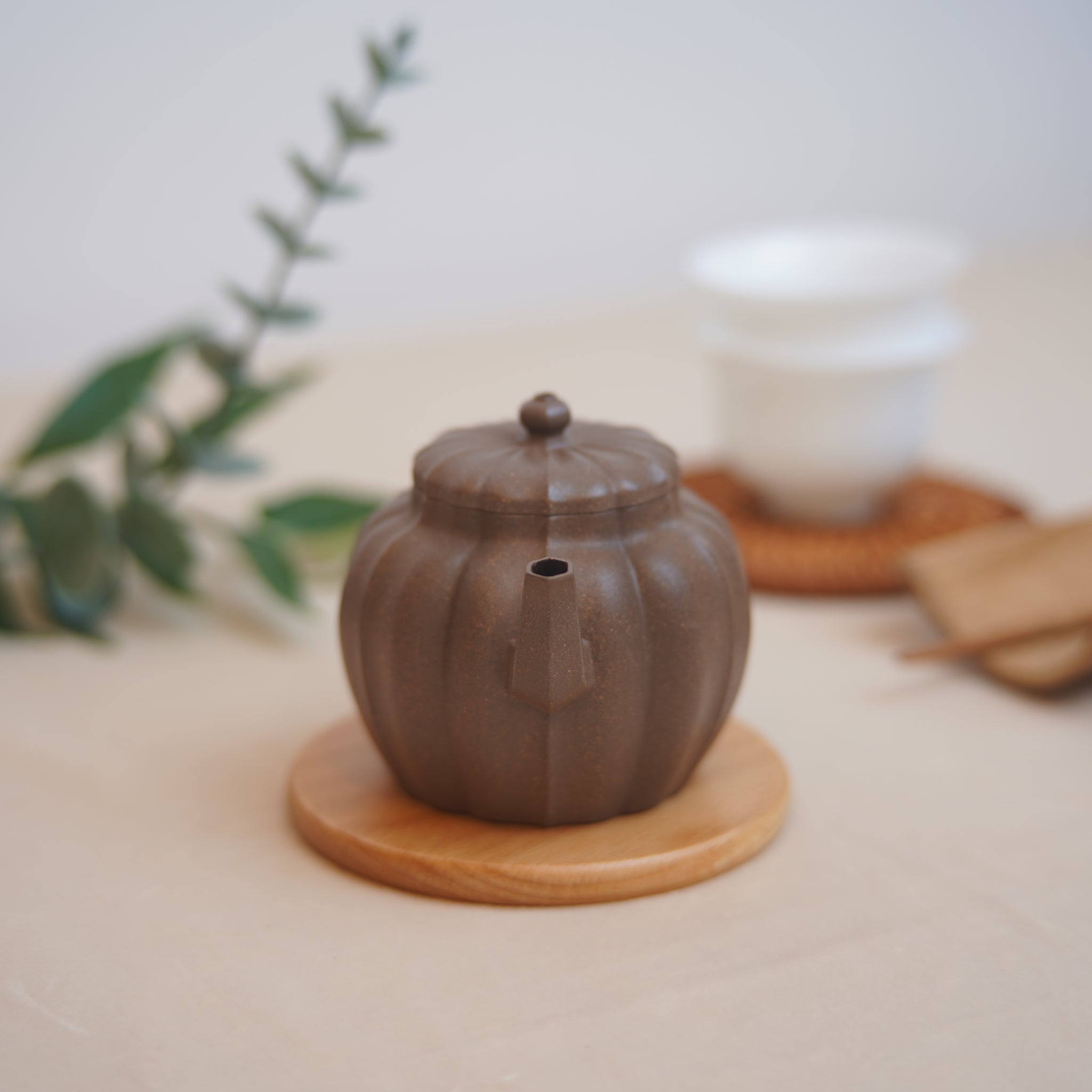 *New Product**Wang Qiang Disciple*[Sunflower Petal Lotus Seed] Fully Handmade Raw Mineral Clay Purple Clay Teapot