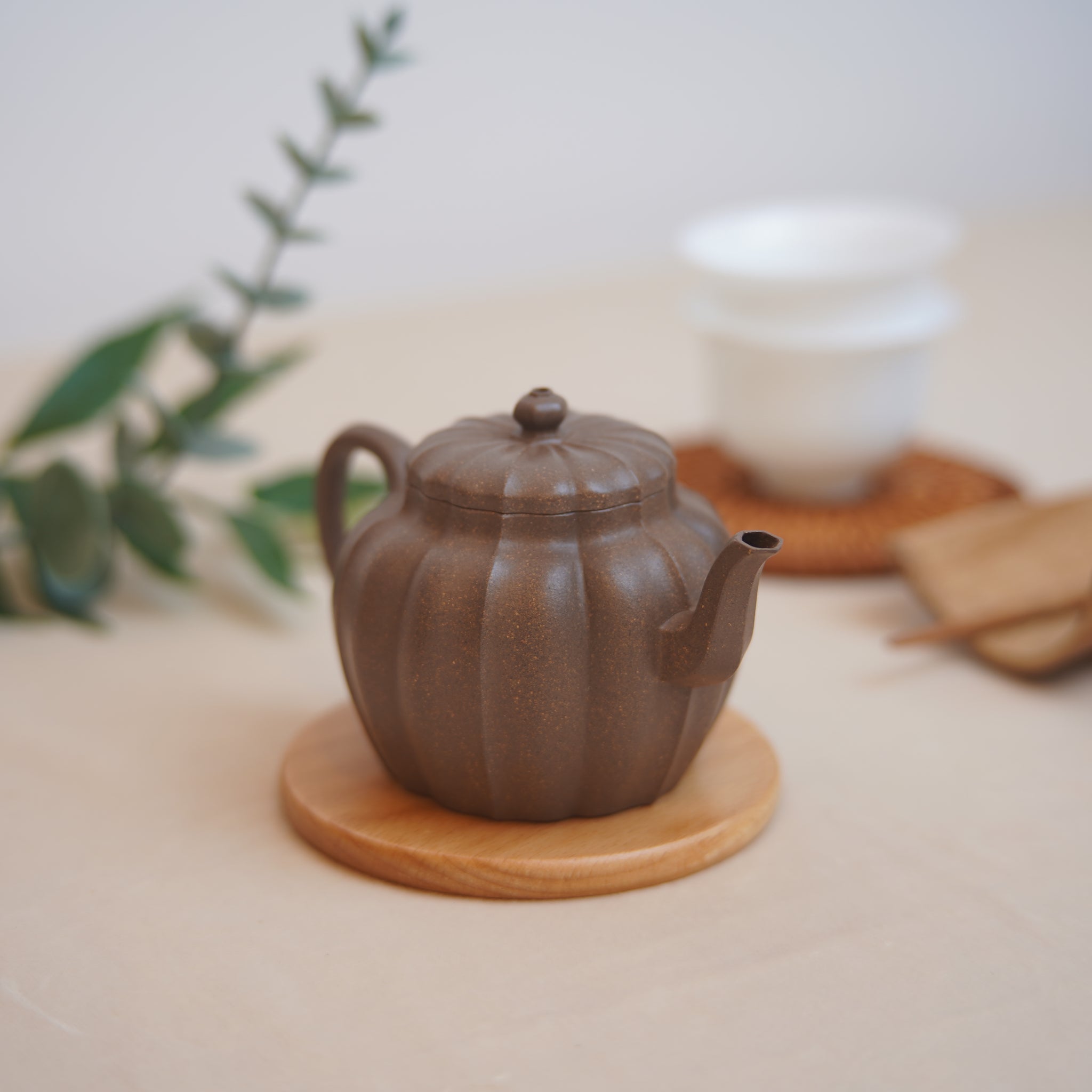 *New Product**Wang Qiang Disciple*[Sunflower Petal Lotus Seed] Fully Handmade Raw Mineral Clay Purple Clay Teapot