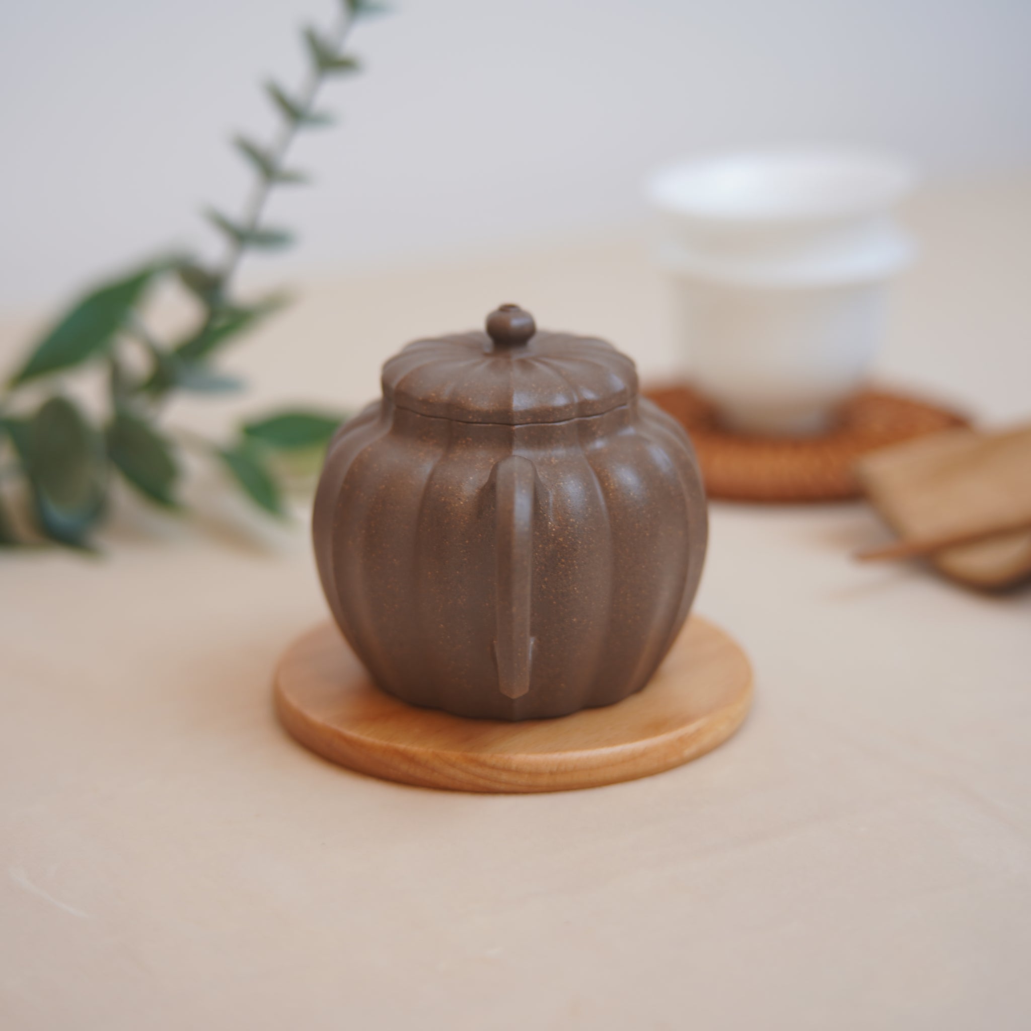 *New Product**Wang Qiang Disciple*[Sunflower Petal Lotus Seed] Fully Handmade Raw Mineral Clay Purple Clay Teapot