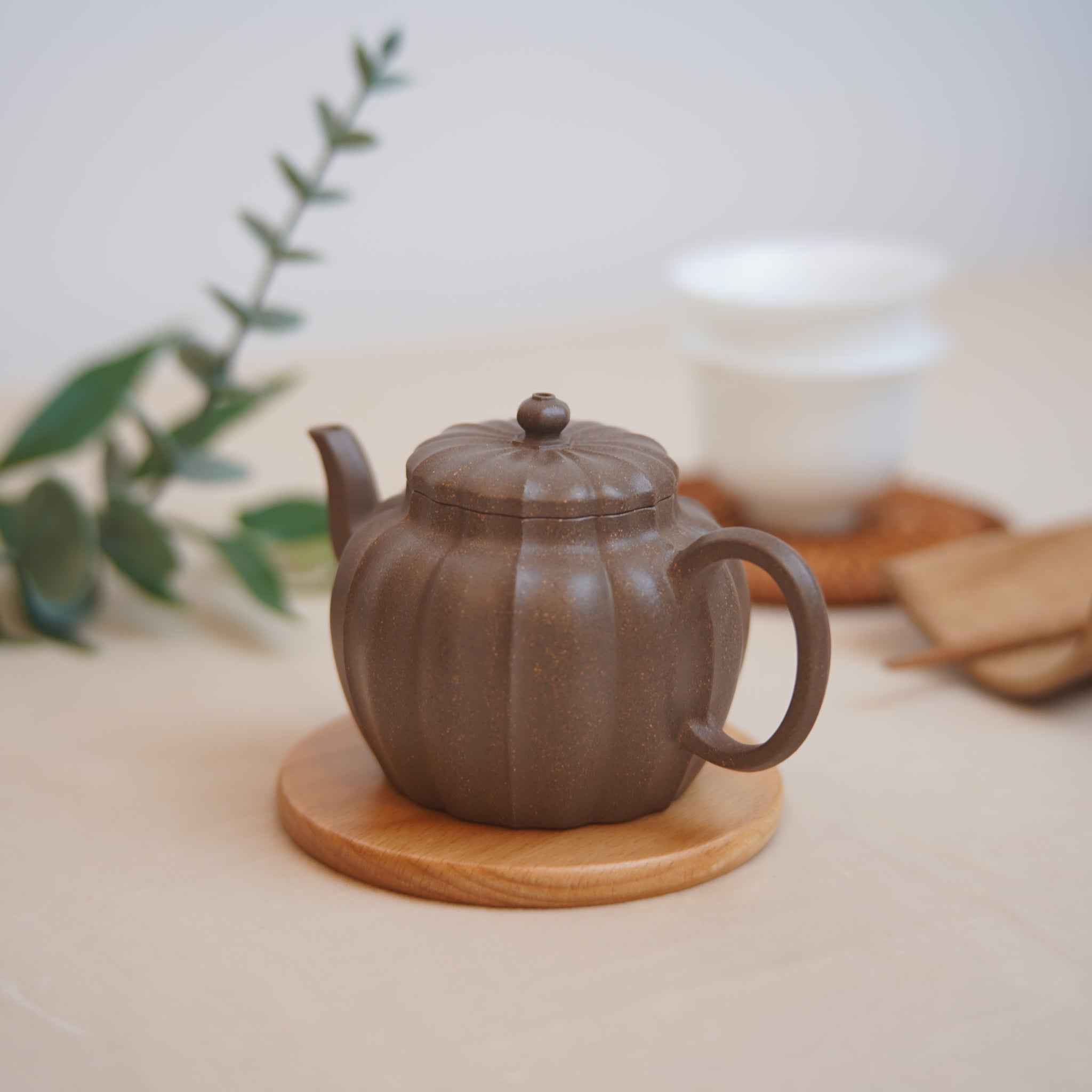 *New Product**Wang Qiang Disciple*[Sunflower Petal Lotus Seed] Fully Handmade Raw Mineral Clay Purple Clay Teapot