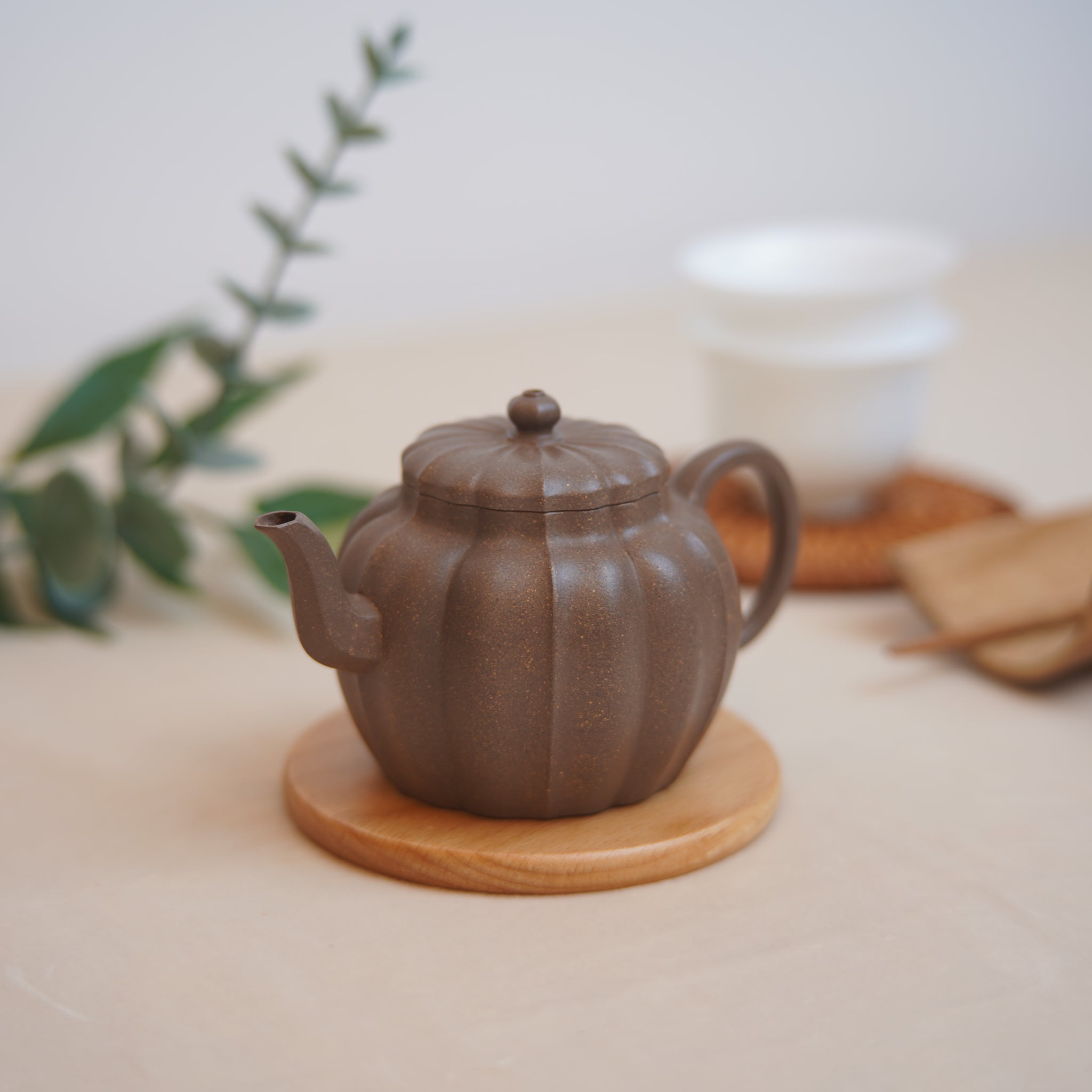 *New Product**Wang Qiang Disciple*[Sunflower Petal Lotus Seed] Fully Handmade Raw Mineral Clay Purple Clay Teapot