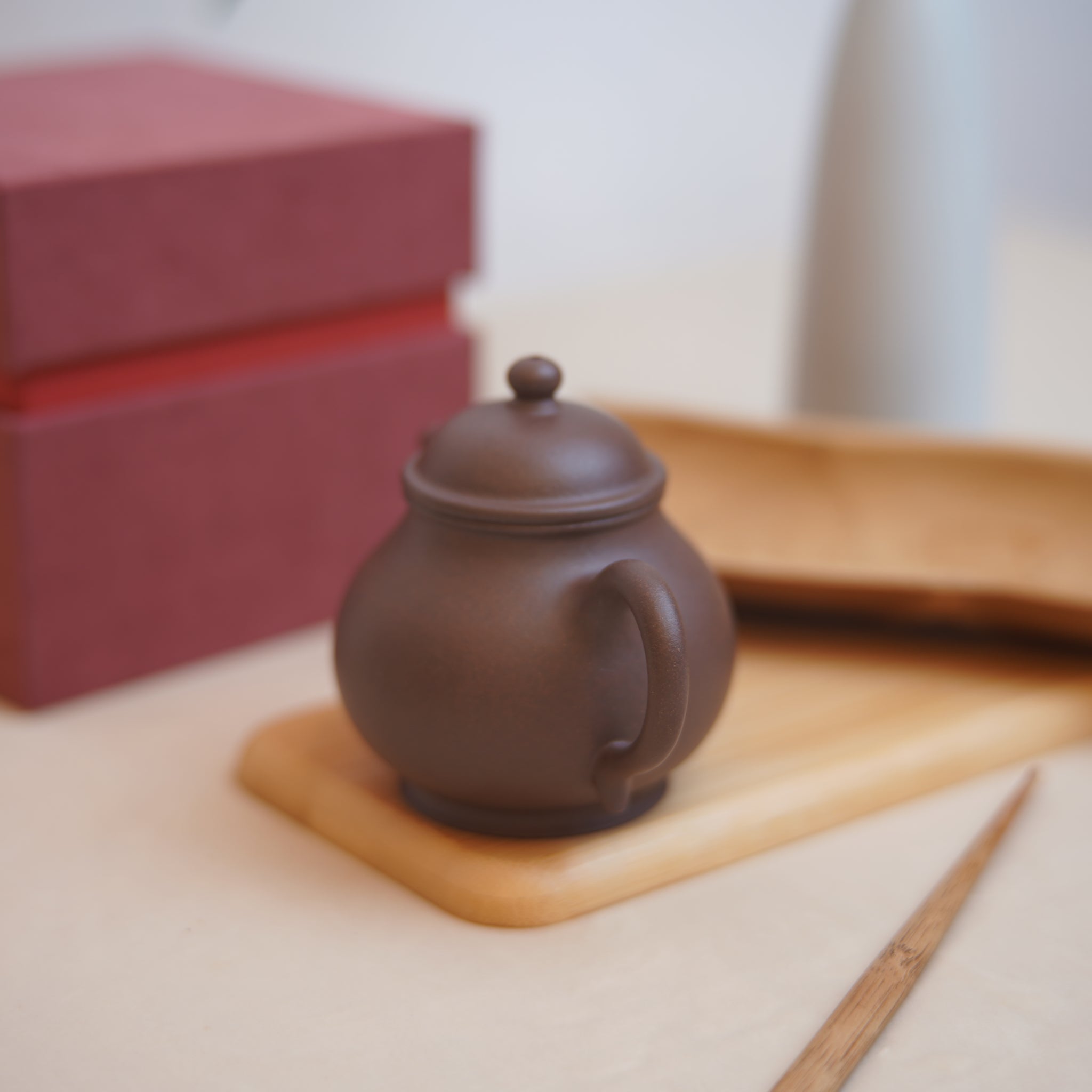 *New Product* [Gaopan] Fully handmade raw mineral purple clay and purple sand teapot