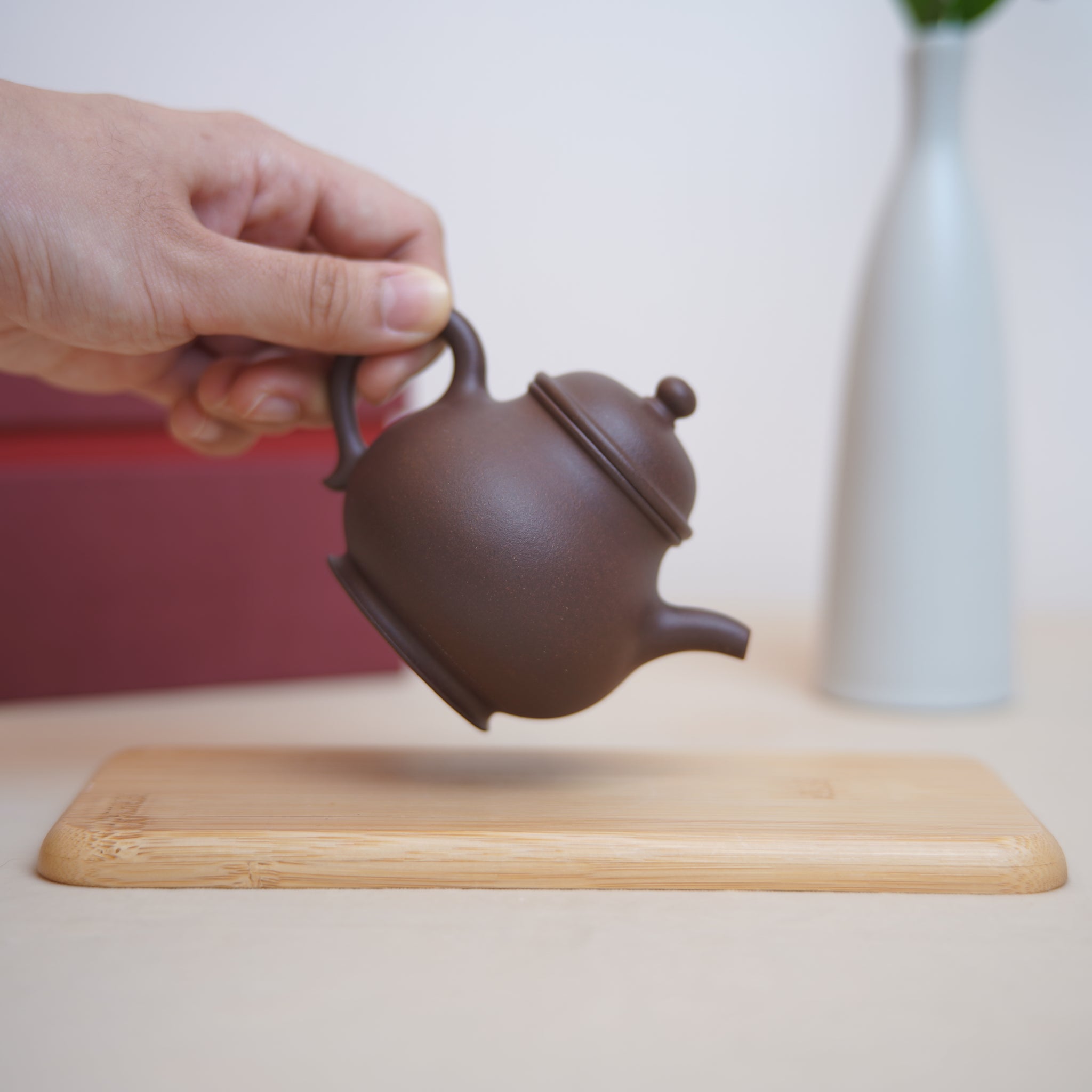 *New Product* [Gaopan] Fully handmade raw mineral purple clay and purple sand teapot