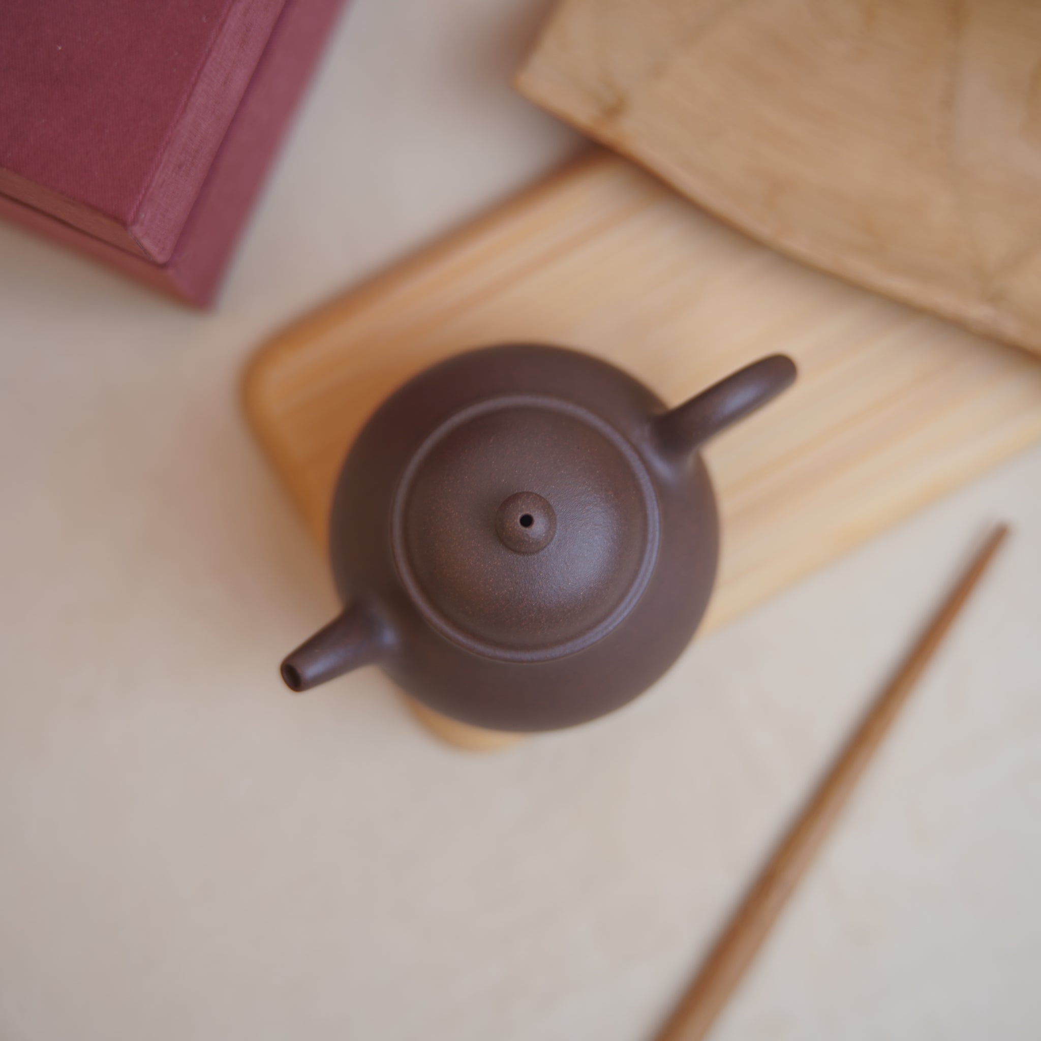 *New Product* [Gaopan] Fully handmade raw mineral purple clay and purple sand teapot