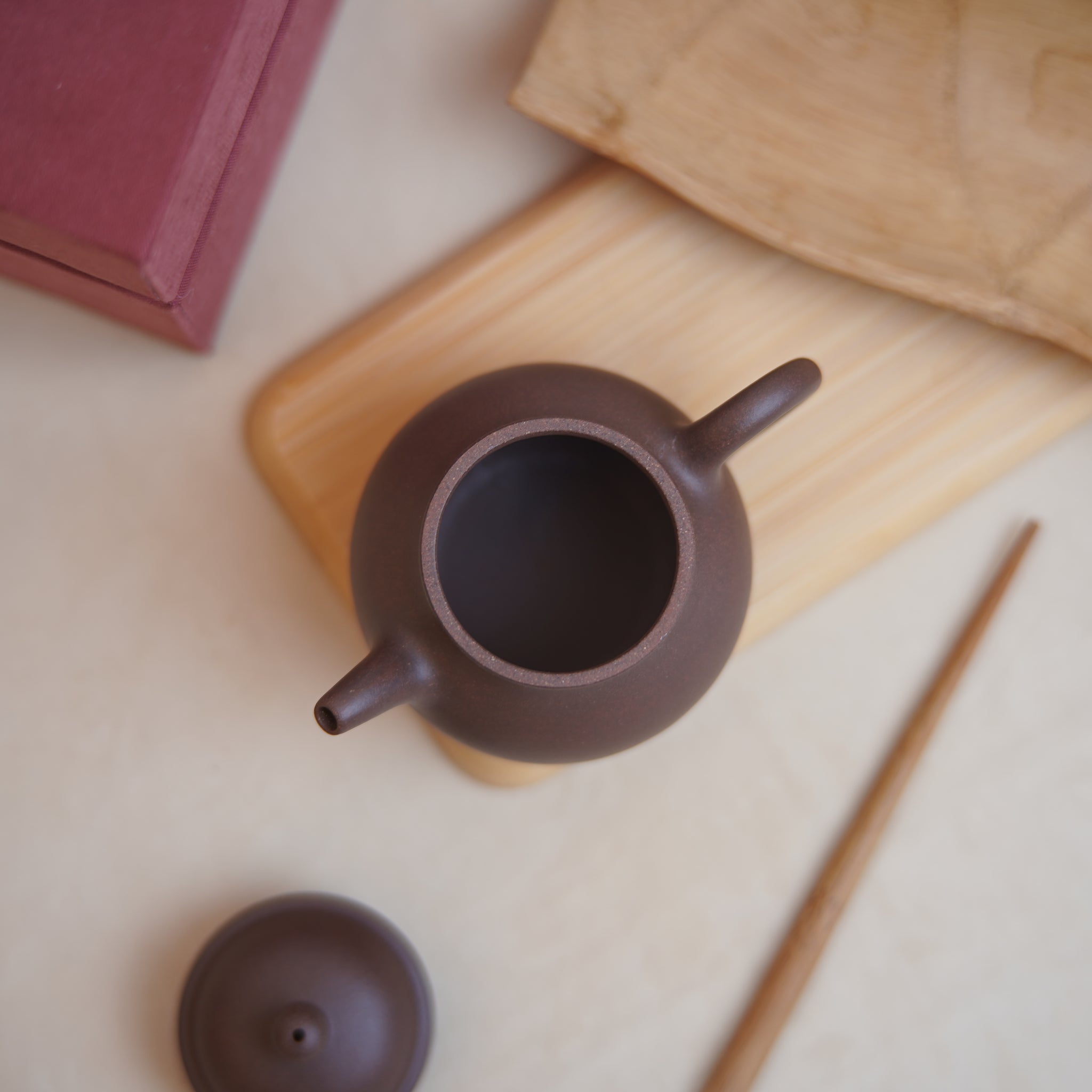 *New Product* [Gaopan] Fully handmade raw mineral purple clay and purple sand teapot