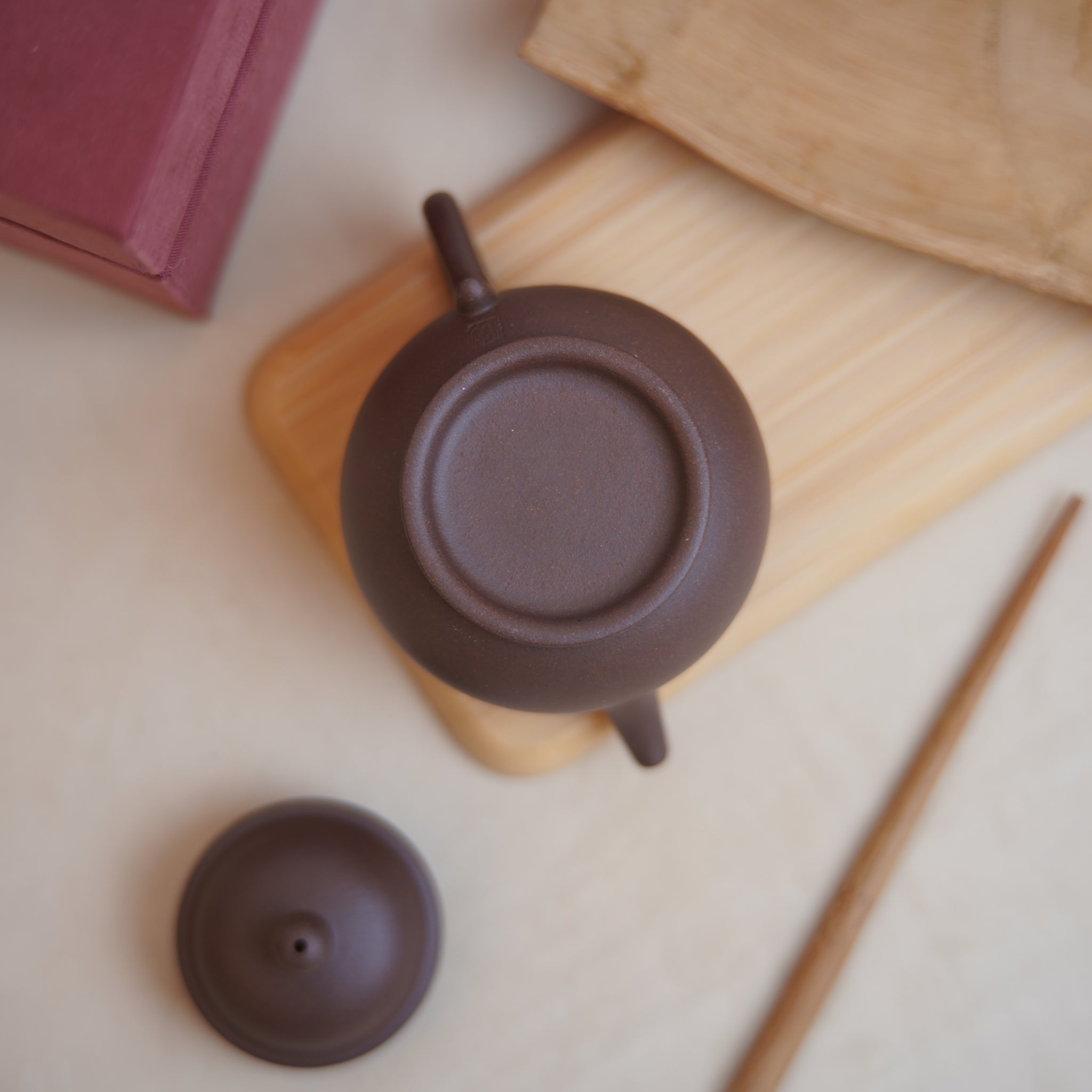 *New Product* [Gaopan] Fully handmade raw mineral purple clay and purple sand teapot