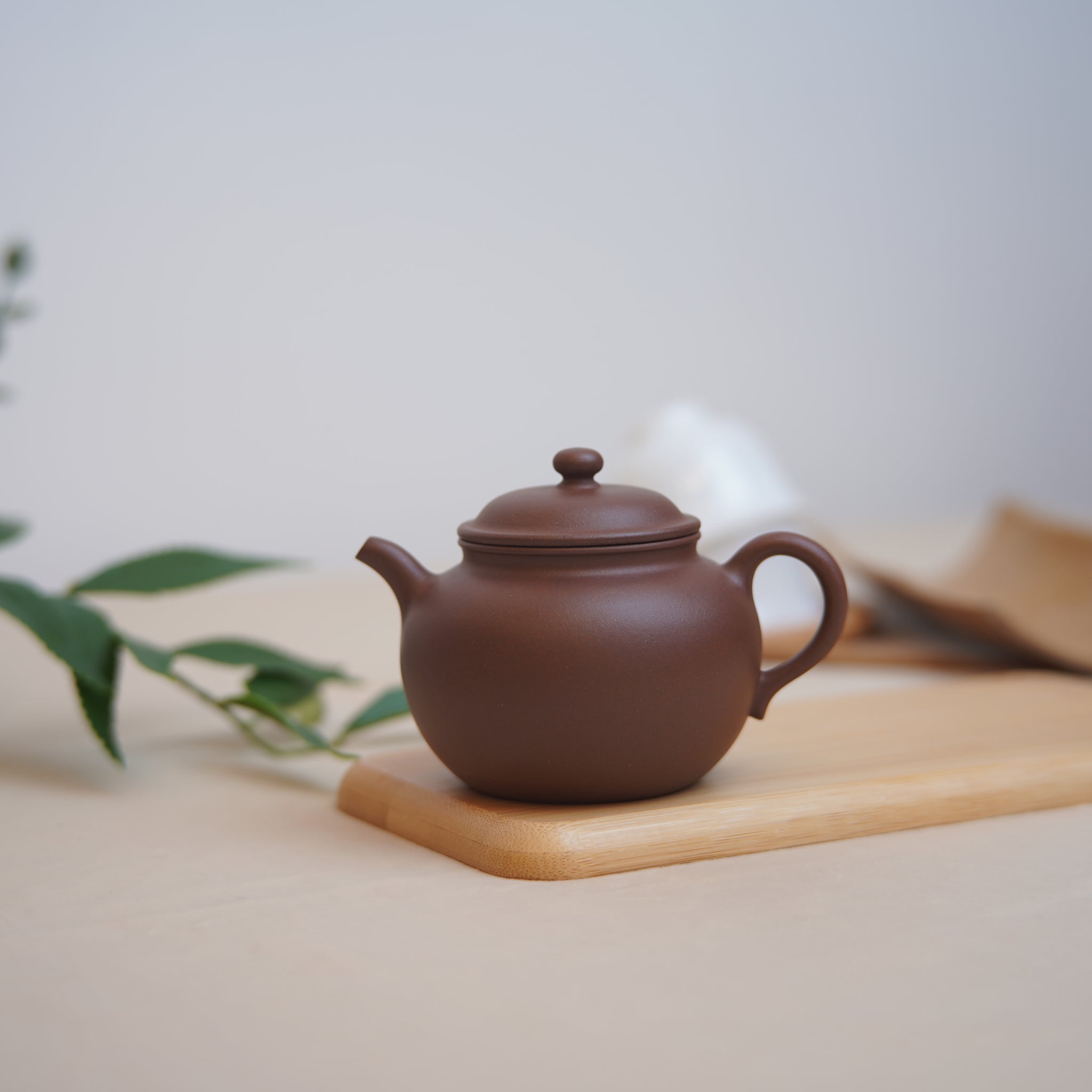 *New Product**Wu Yunfeng Disciple*[Xiaolian] Fully Handmade Raw Mineral Purple Clay Teapot