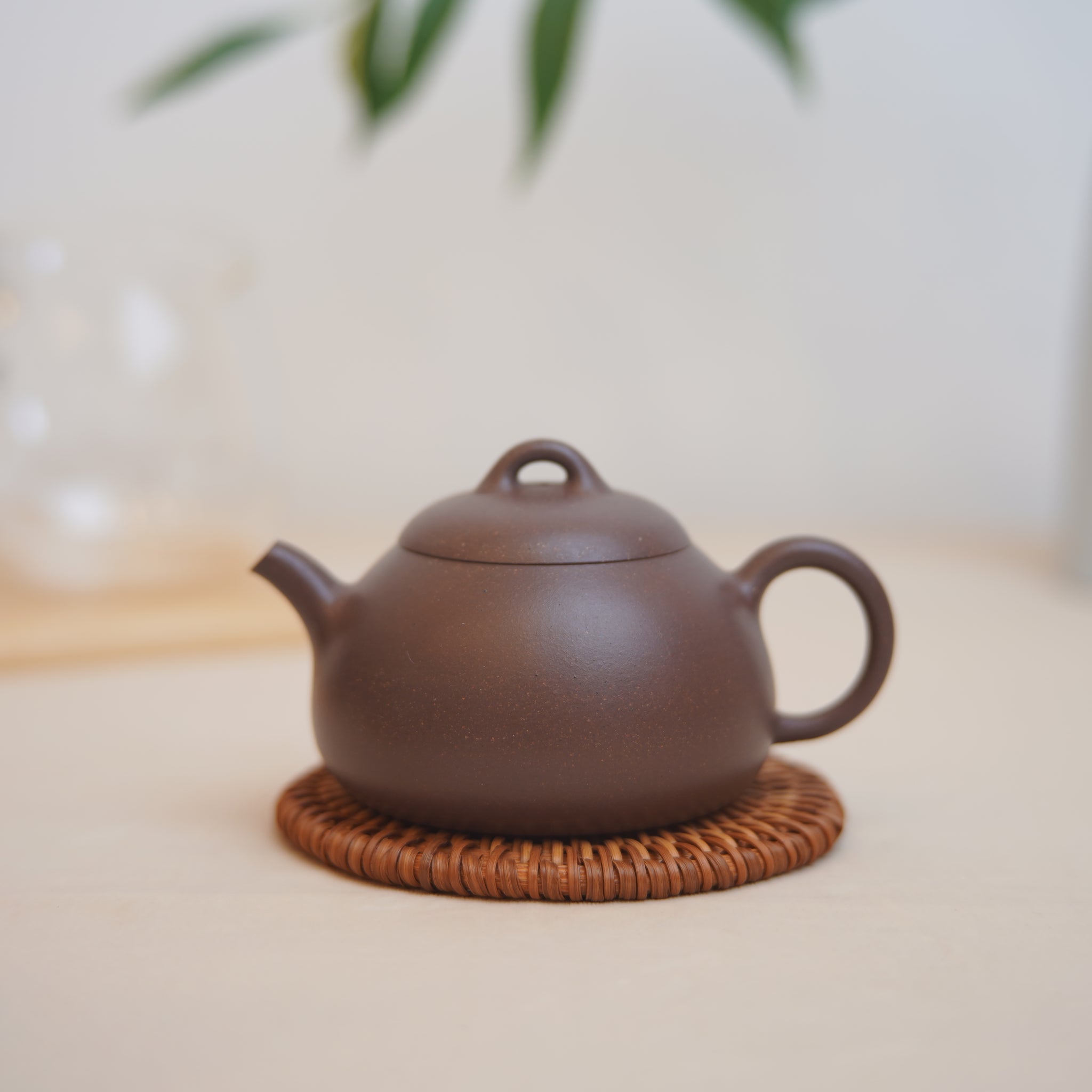 *New Product* [Mingquan] Fully handmade raw mineral purple clay and purple sand teapot