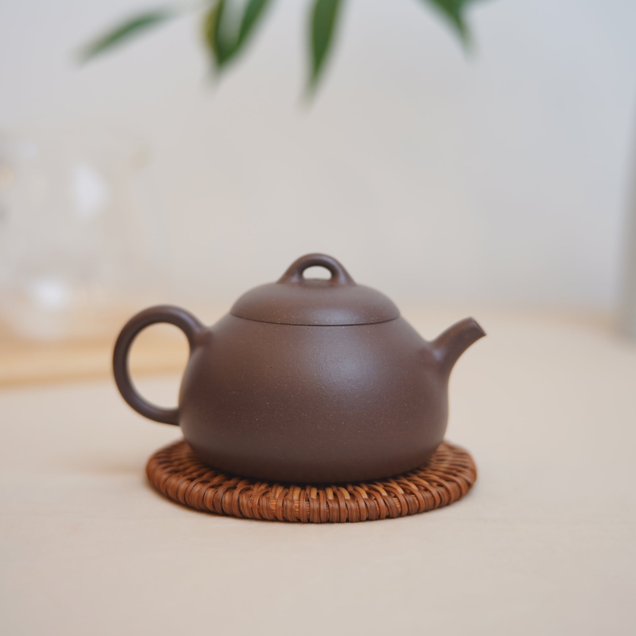 *New Product* [Mingquan] Fully handmade raw mineral purple clay and purple sand teapot