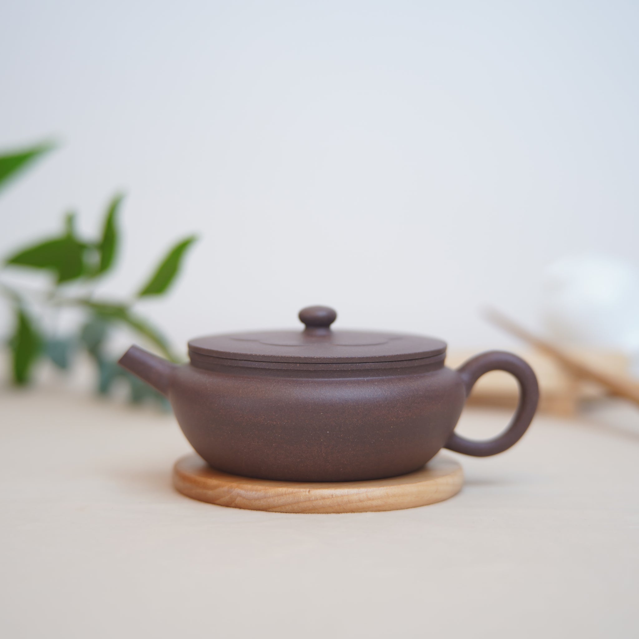 *New Product* [Fanhua] Fully handmade raw mineral purple clay and purple sand teapot