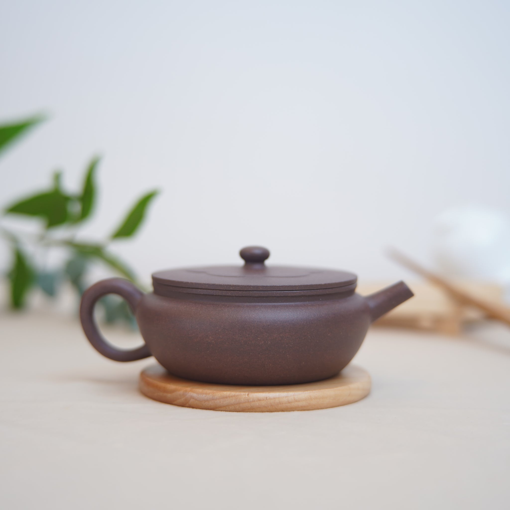 *New Product* [Fanhua] Fully handmade raw mineral purple clay and purple sand teapot