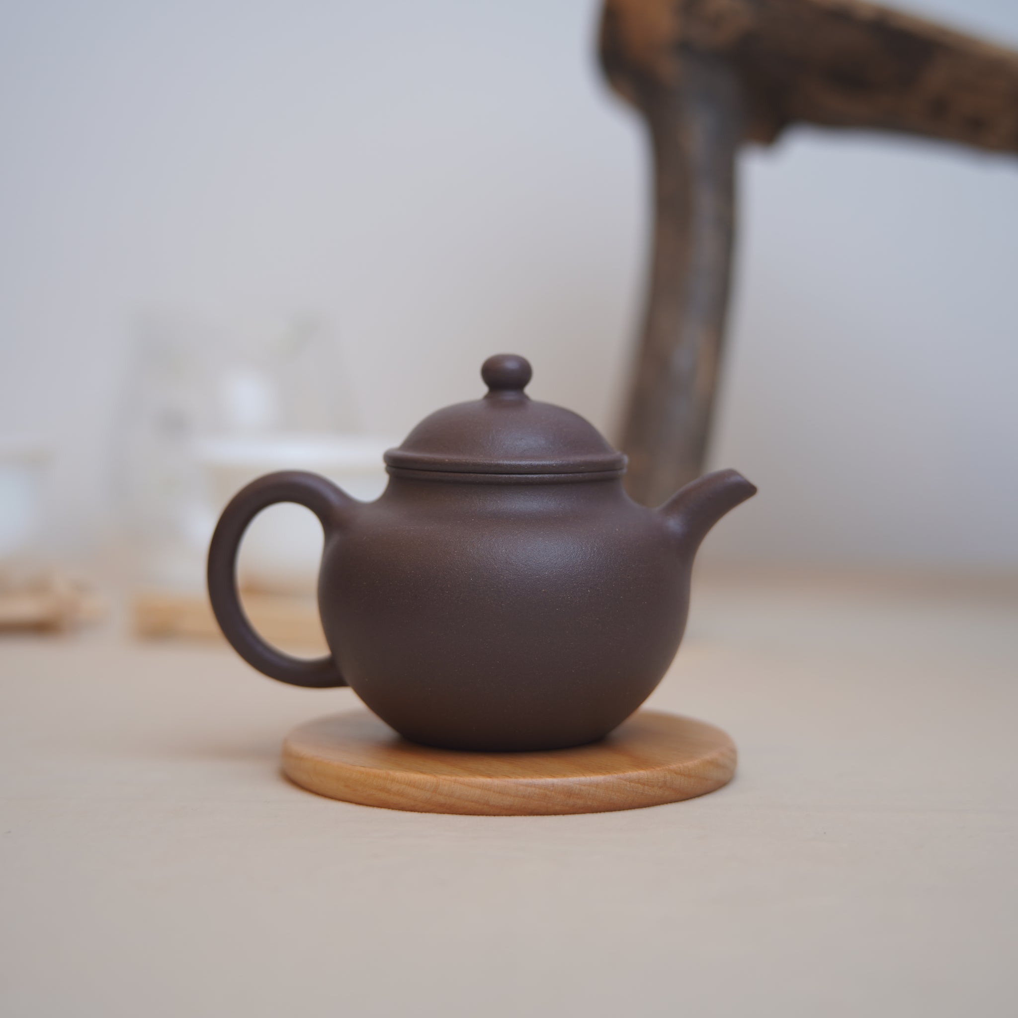 *New Product* [Duanfang Ball Making] Fully Handmade Raw Mineral Purple Clay and Purple Clay Teapot