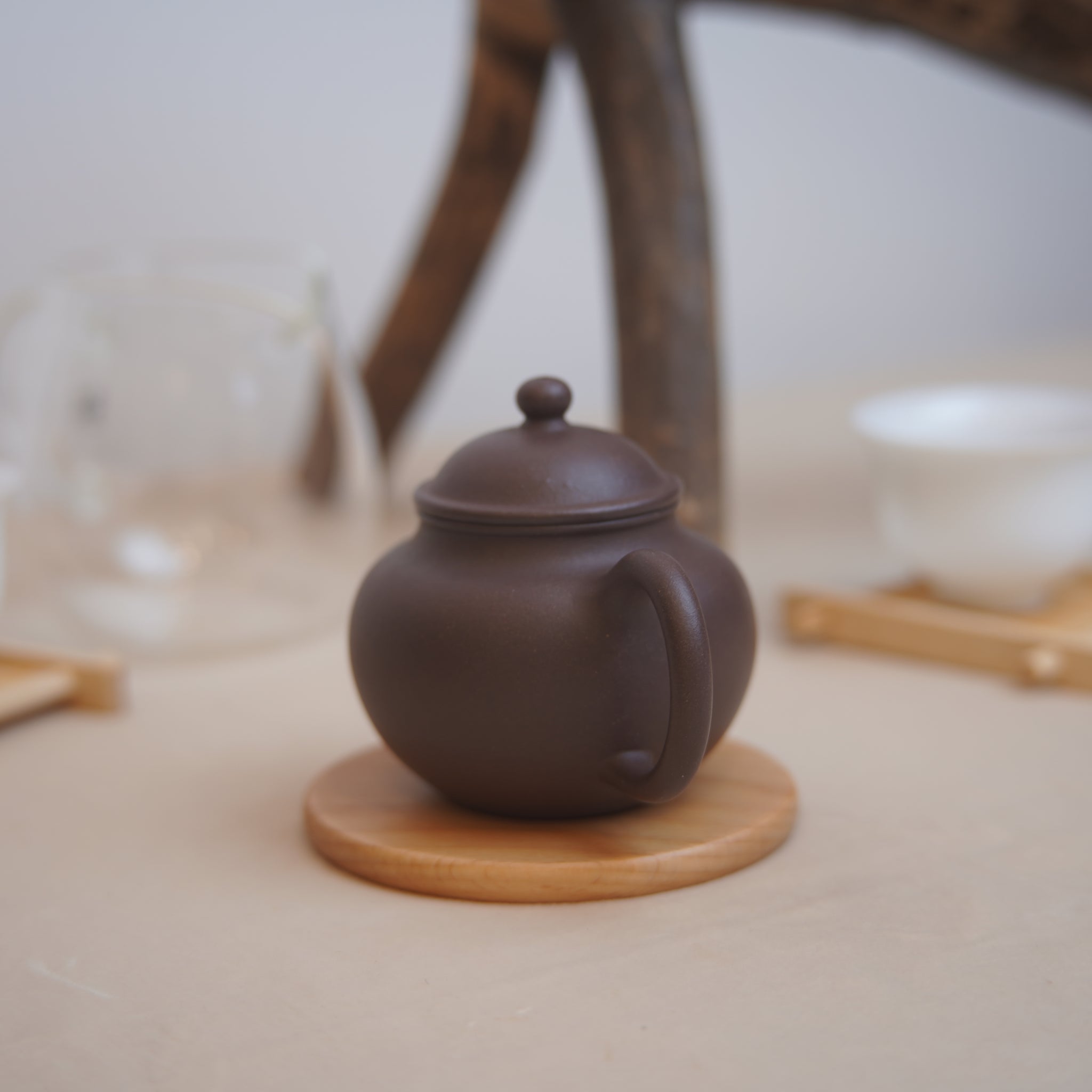 *New Product* [Duanfang Ball Making] Fully Handmade Raw Mineral Purple Clay and Purple Clay Teapot