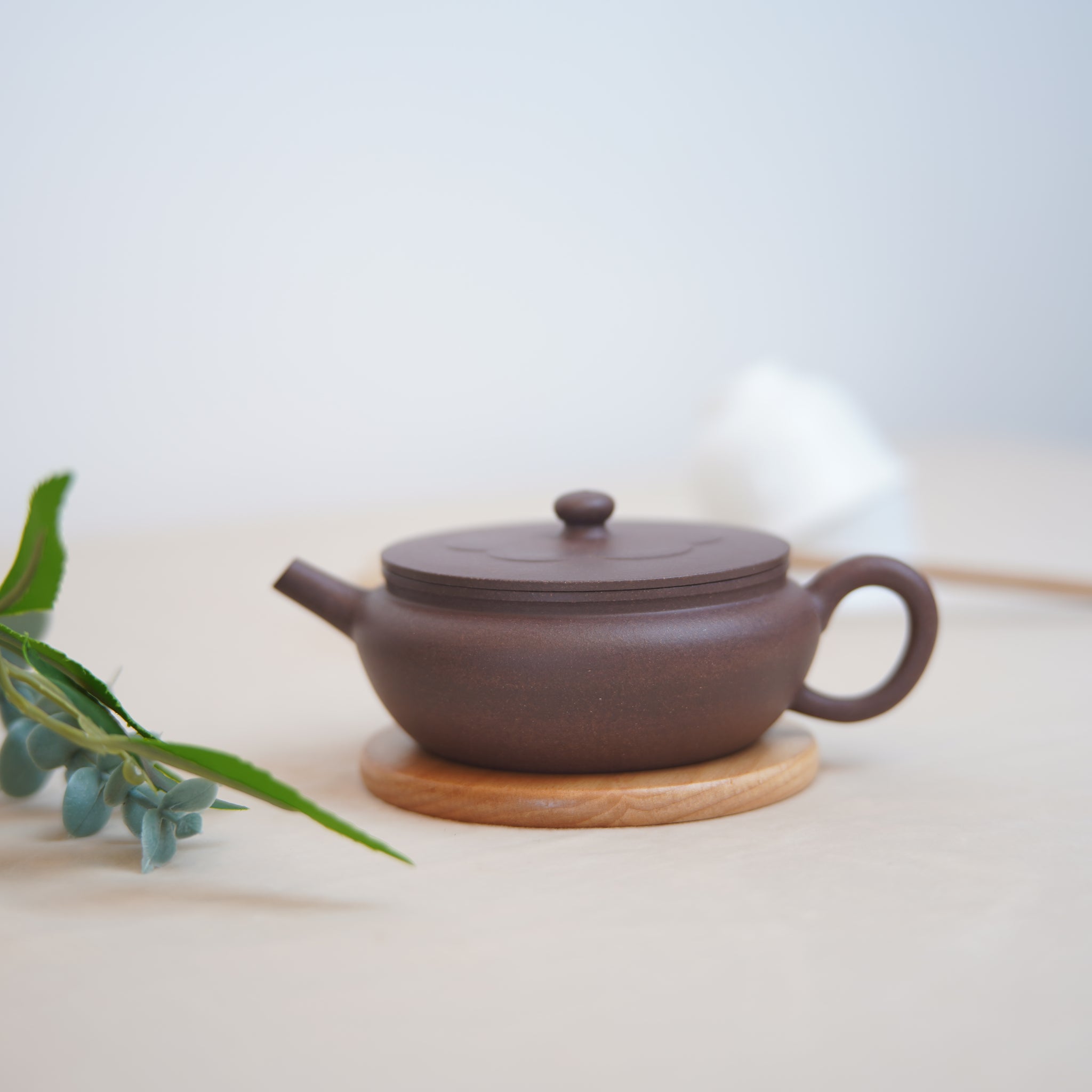 *New Product* [Fanhua] Fully handmade raw mineral purple clay and purple sand teapot