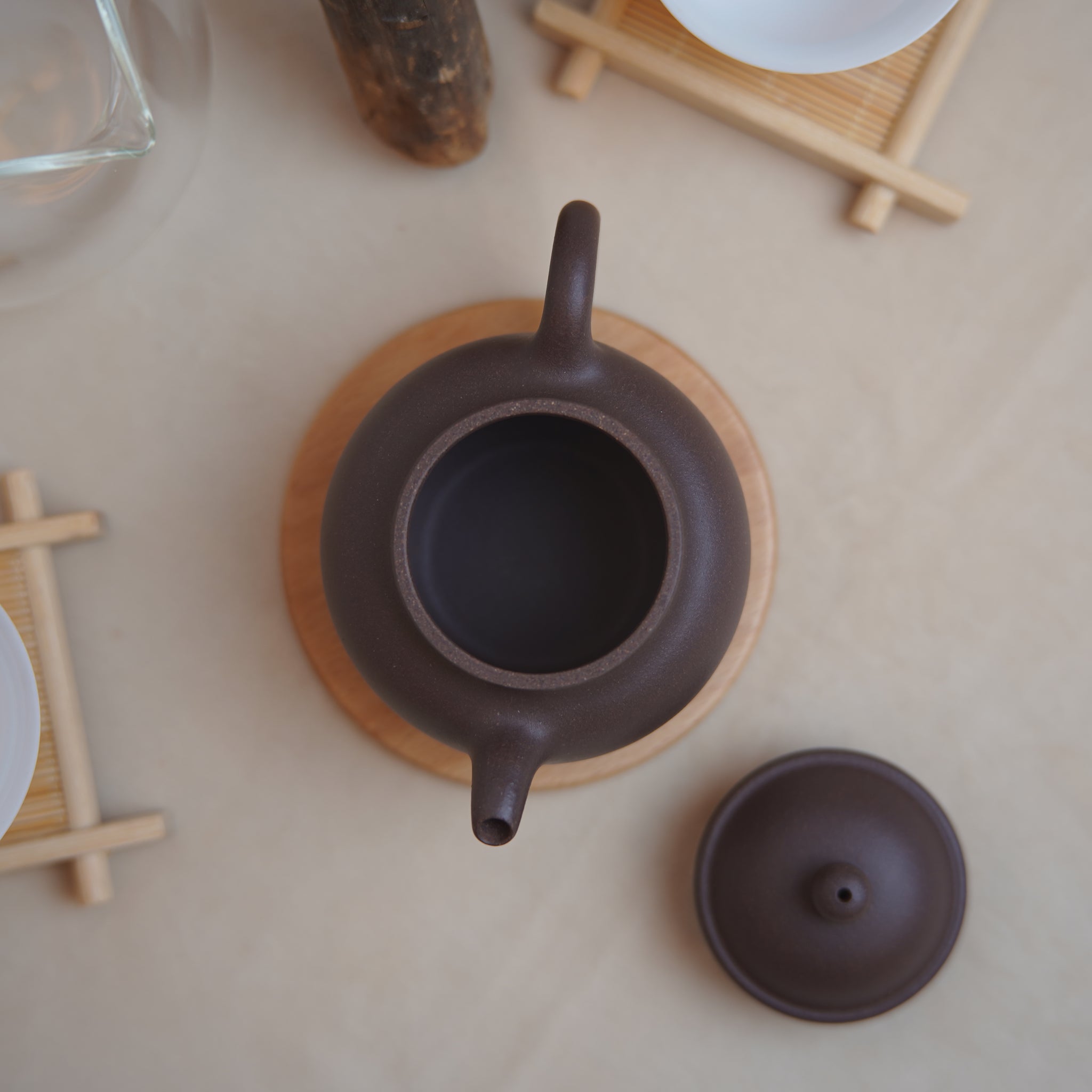 *New Product* [Duanfang Ball Making] Fully Handmade Raw Mineral Purple Clay and Purple Clay Teapot