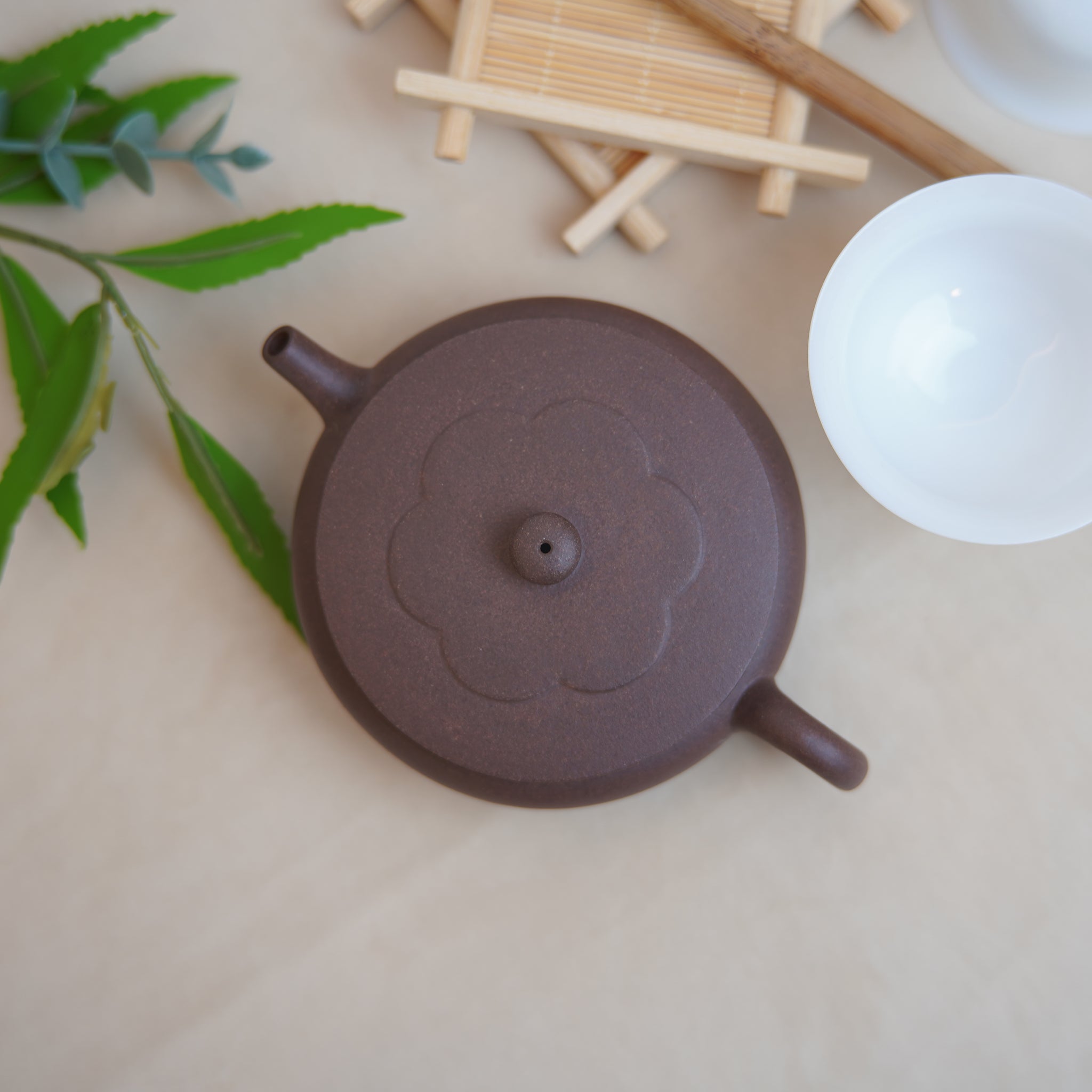 *New Product* [Fanhua] Fully handmade raw mineral purple clay and purple sand teapot