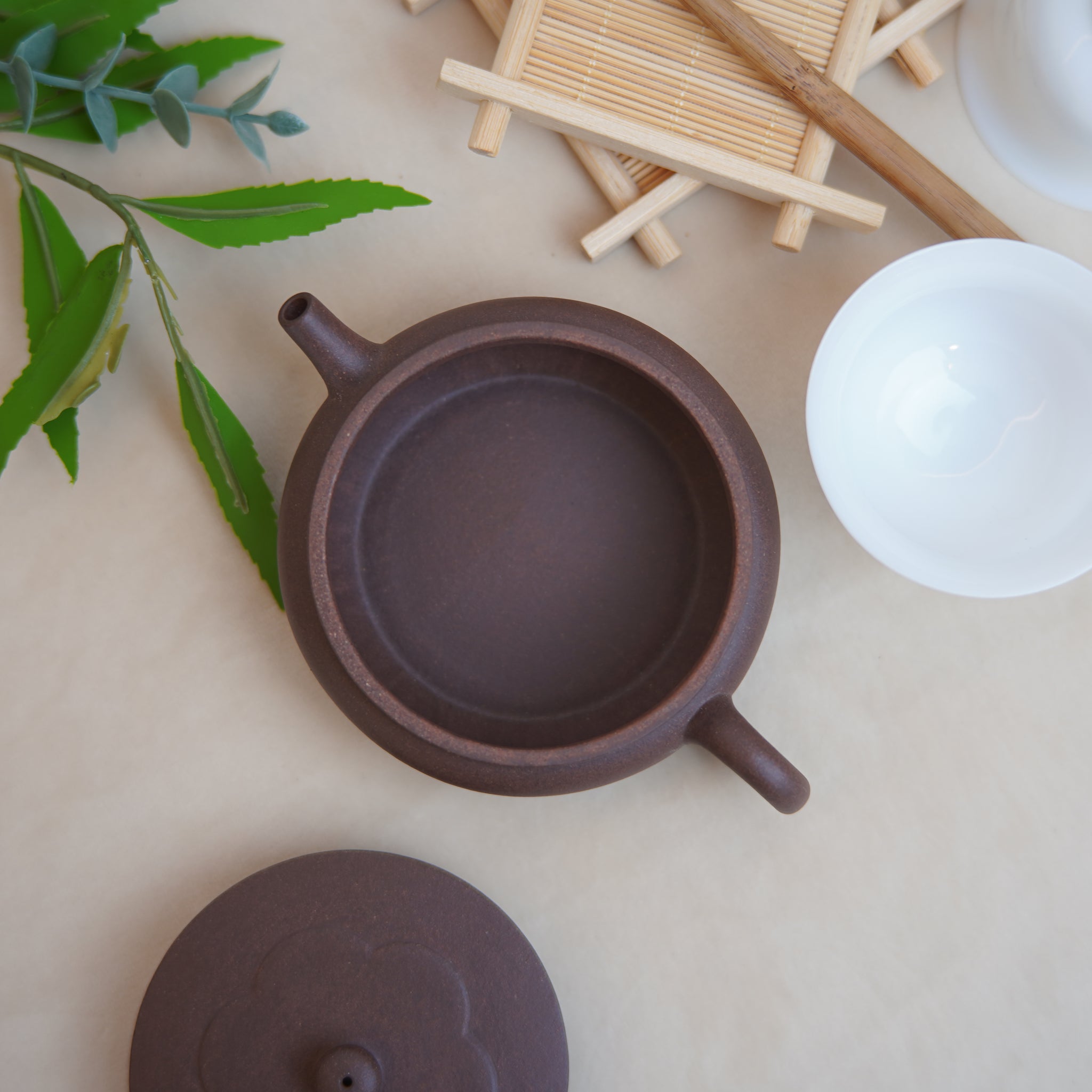 *New Product* [Fanhua] Fully handmade raw mineral purple clay and purple sand teapot