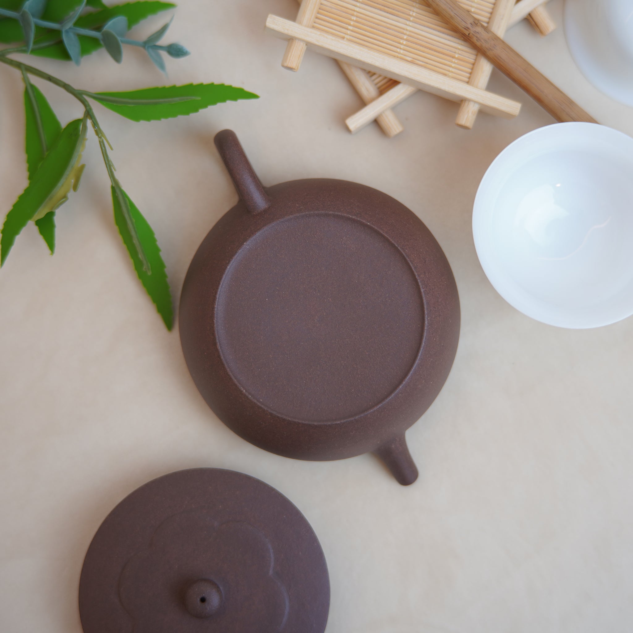 *New Product* [Fanhua] Fully handmade raw mineral purple clay and purple sand teapot