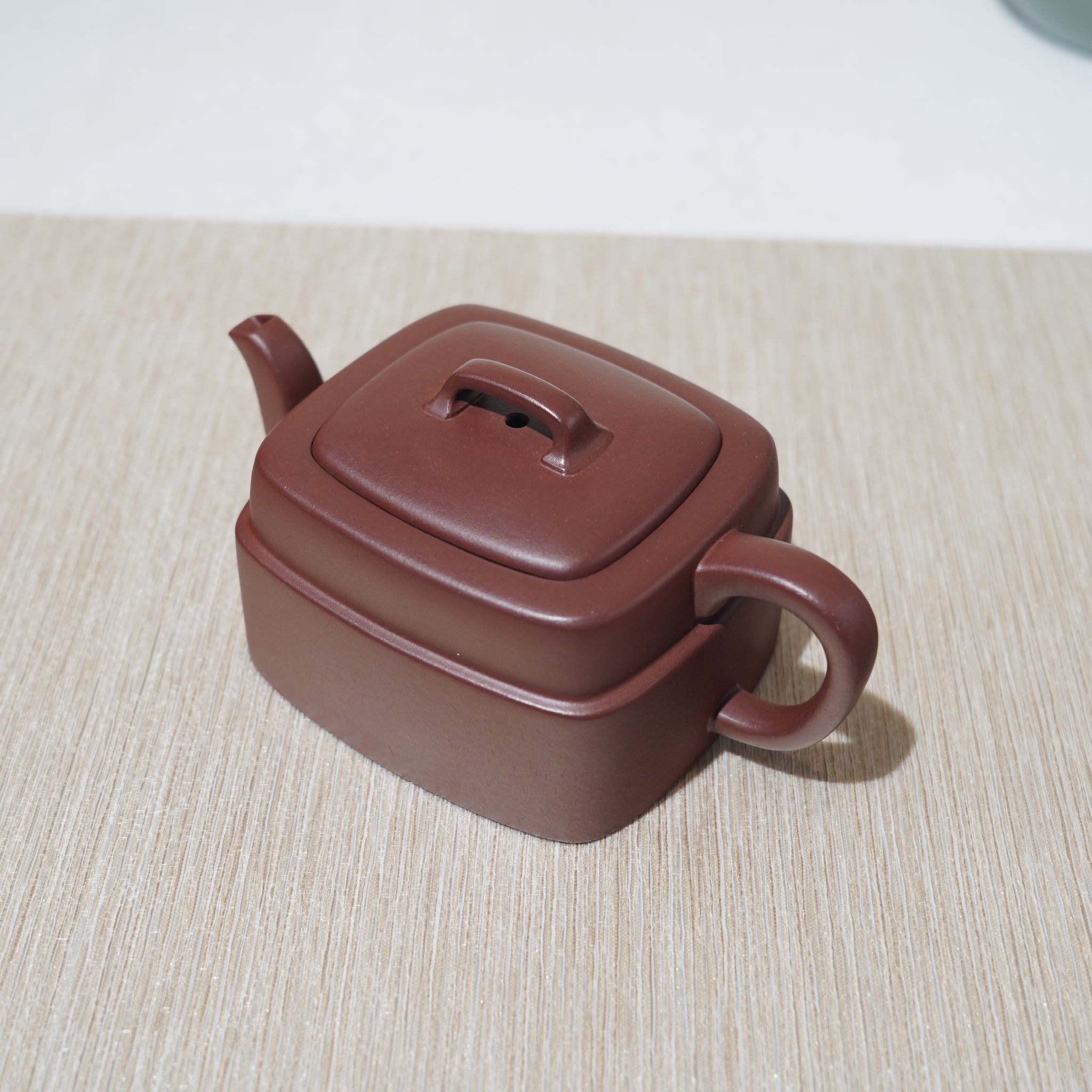 *新品*【方盨二式】全手工原礦底槽青紫砂茶壺