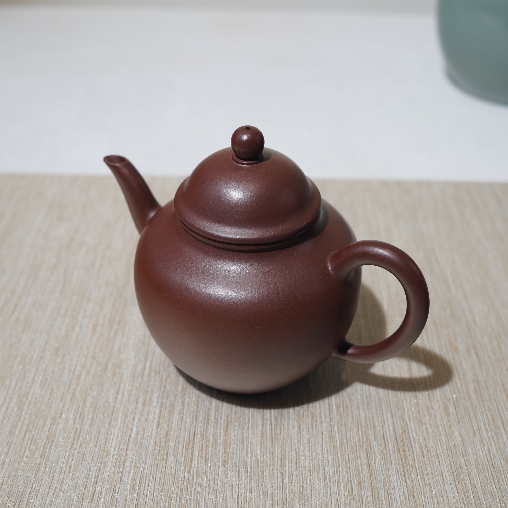 *新品*【橄欖】原礦底槽青摹古紫砂茶壺