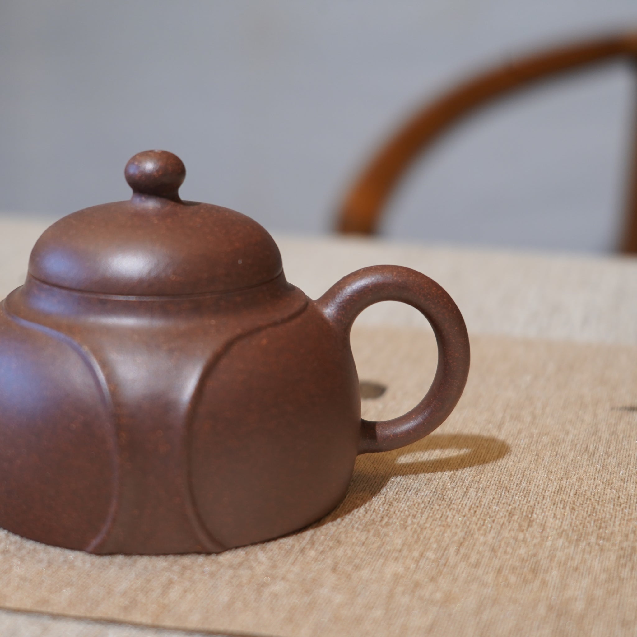 *新品*【大彬龍帶】全手工紫泥紫砂茶壺