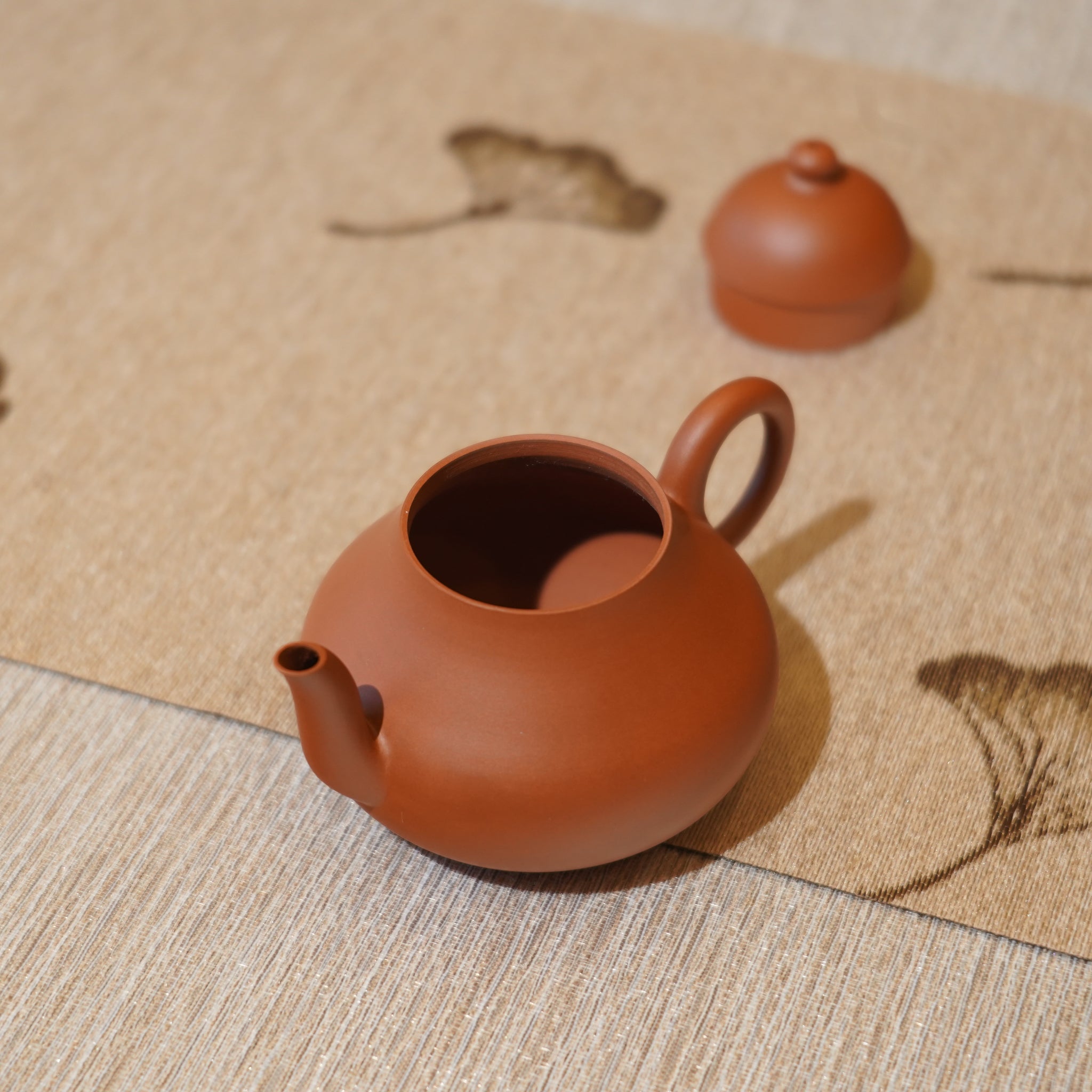 *新品*【梨式】全手工潮州朱泥手拉茶壺