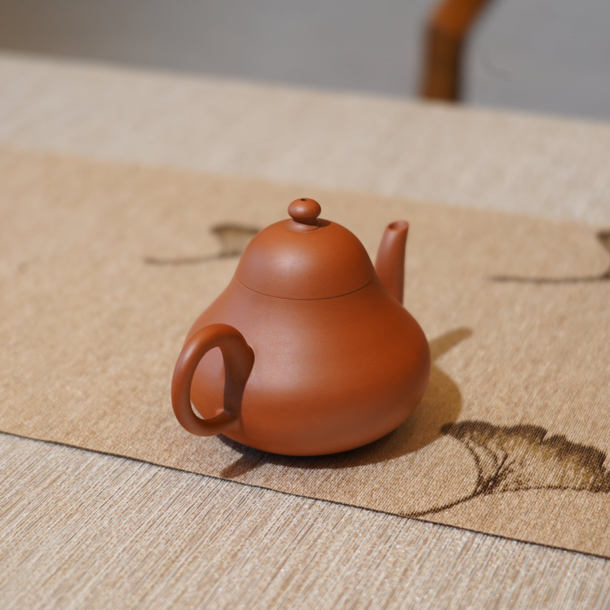 *新品*【梨式】全手工潮州朱泥手拉茶壺