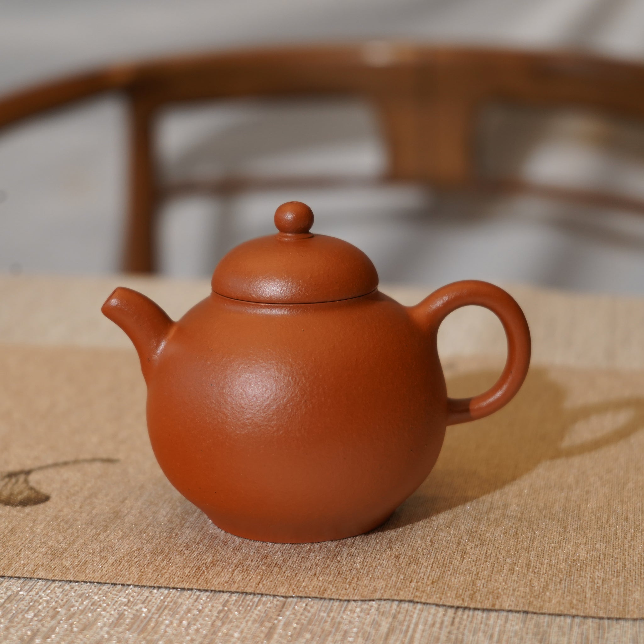 *新品*【閑舒佳器】全手工原礦朱泥紫砂茶壺