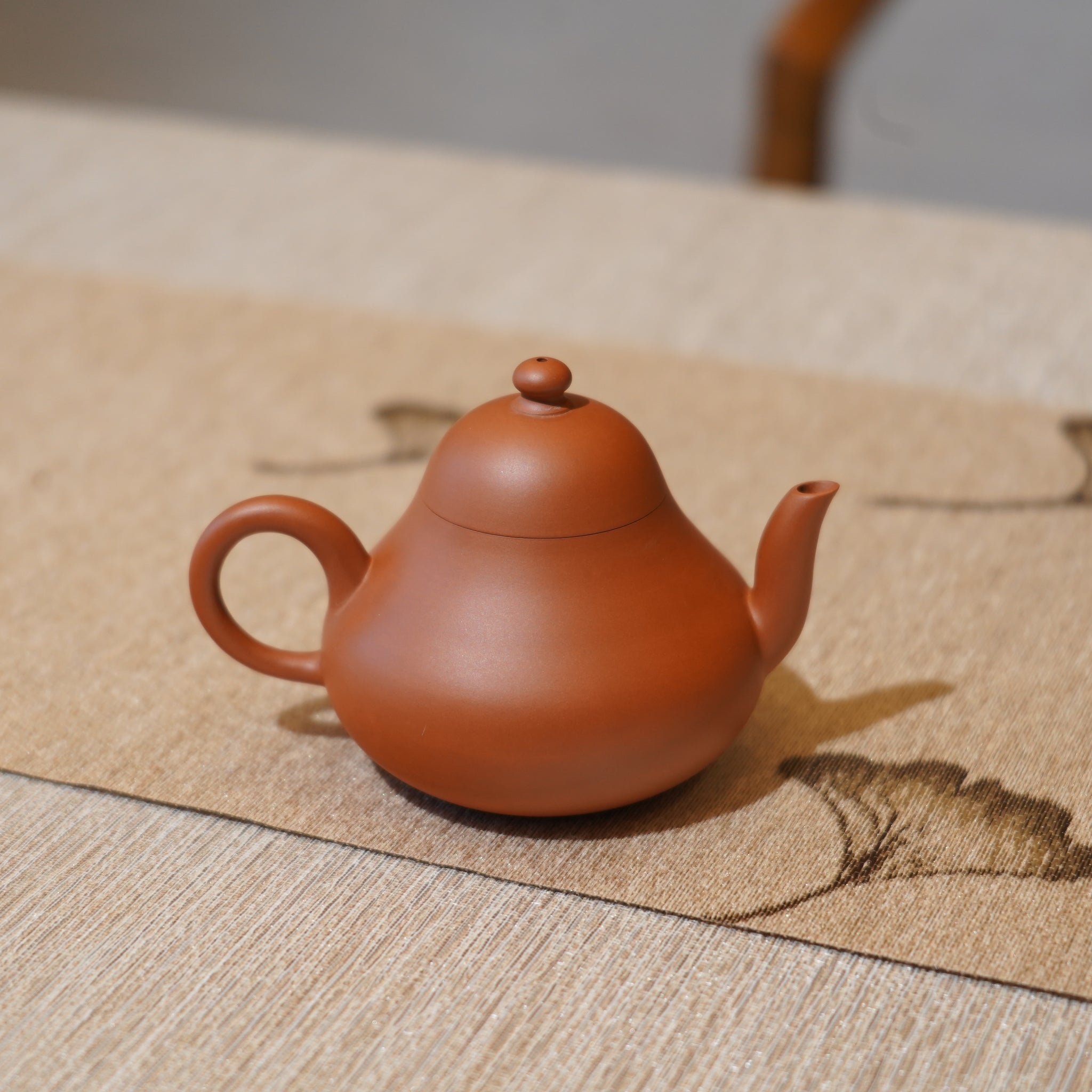 *新品*【梨式】全手工潮州朱泥手拉茶壺