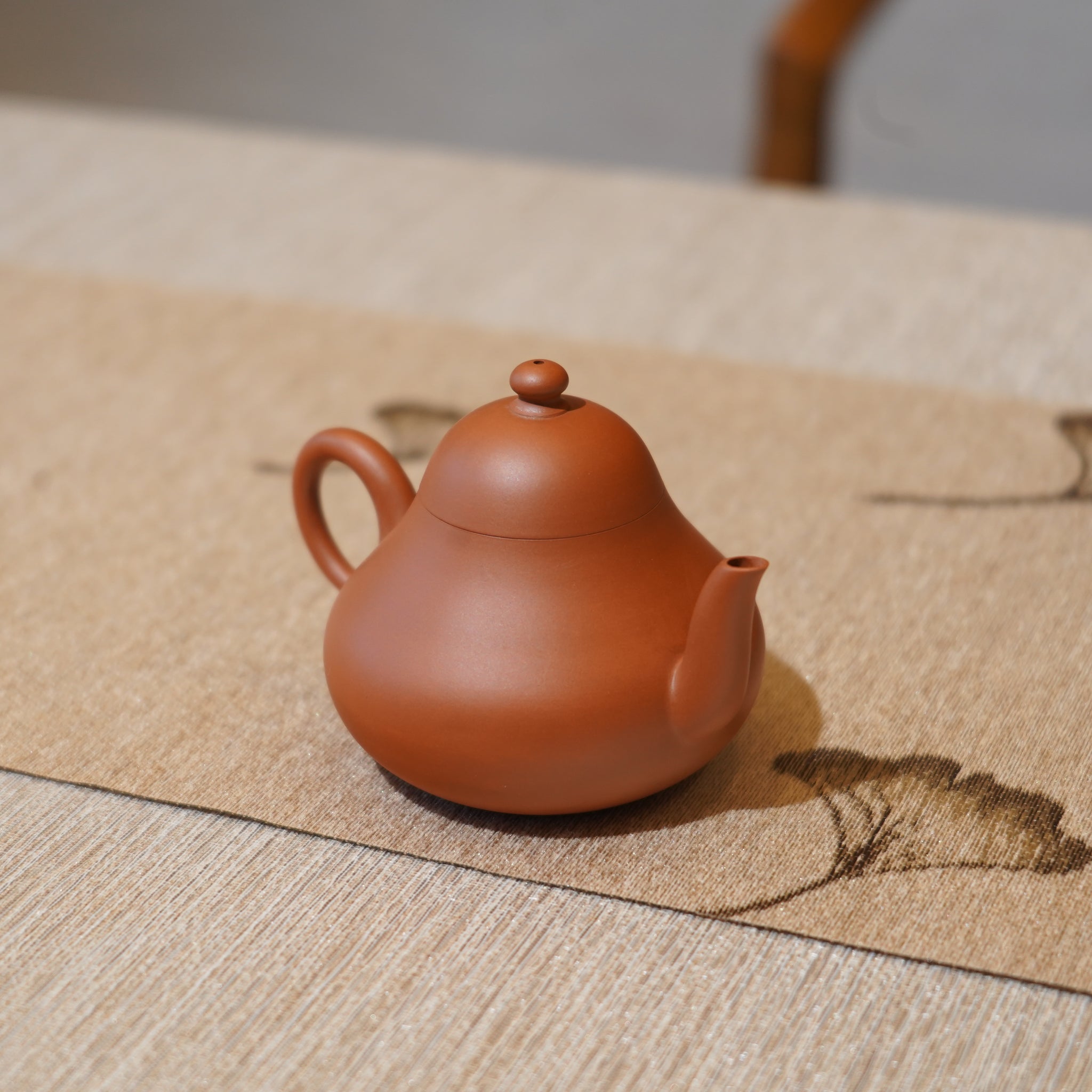 *新品*【梨式】全手工潮州朱泥手拉茶壺