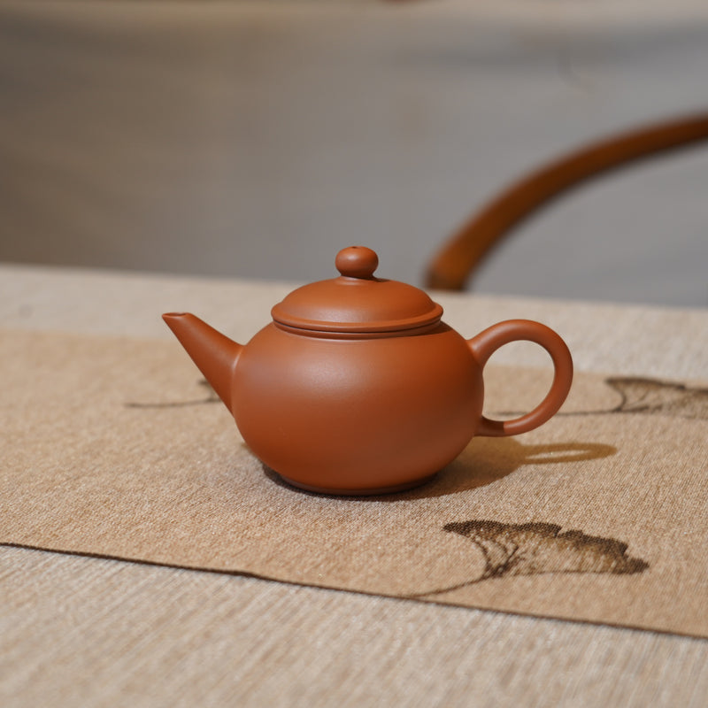 *新品*【巨輪珠】全手工潮州朱泥手拉茶壺