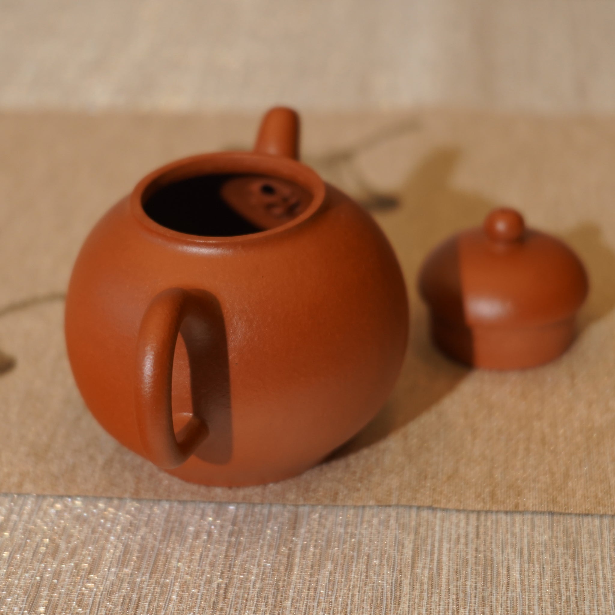 *新品*【閑舒佳器】全手工原礦朱泥紫砂茶壺