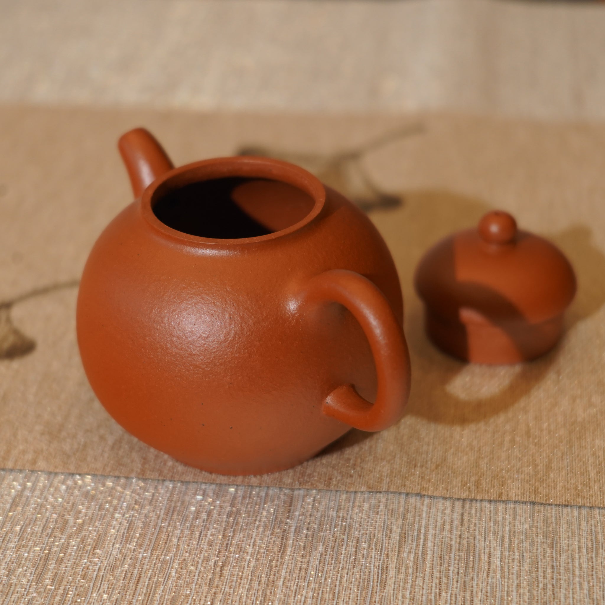 *新品*【閑舒佳器】全手工原礦朱泥紫砂茶壺