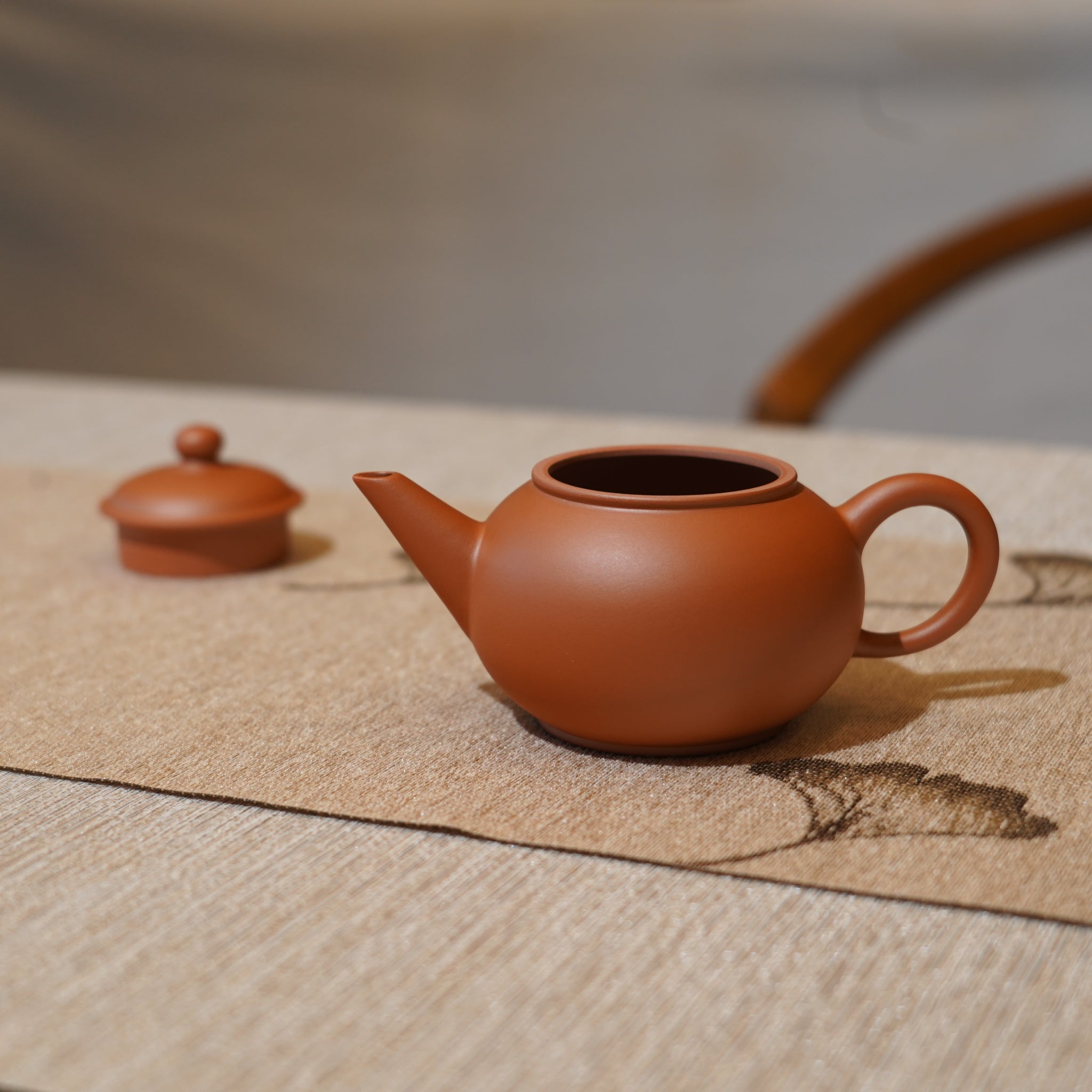 *新品*【巨輪珠】全手工潮州朱泥手拉茶壺