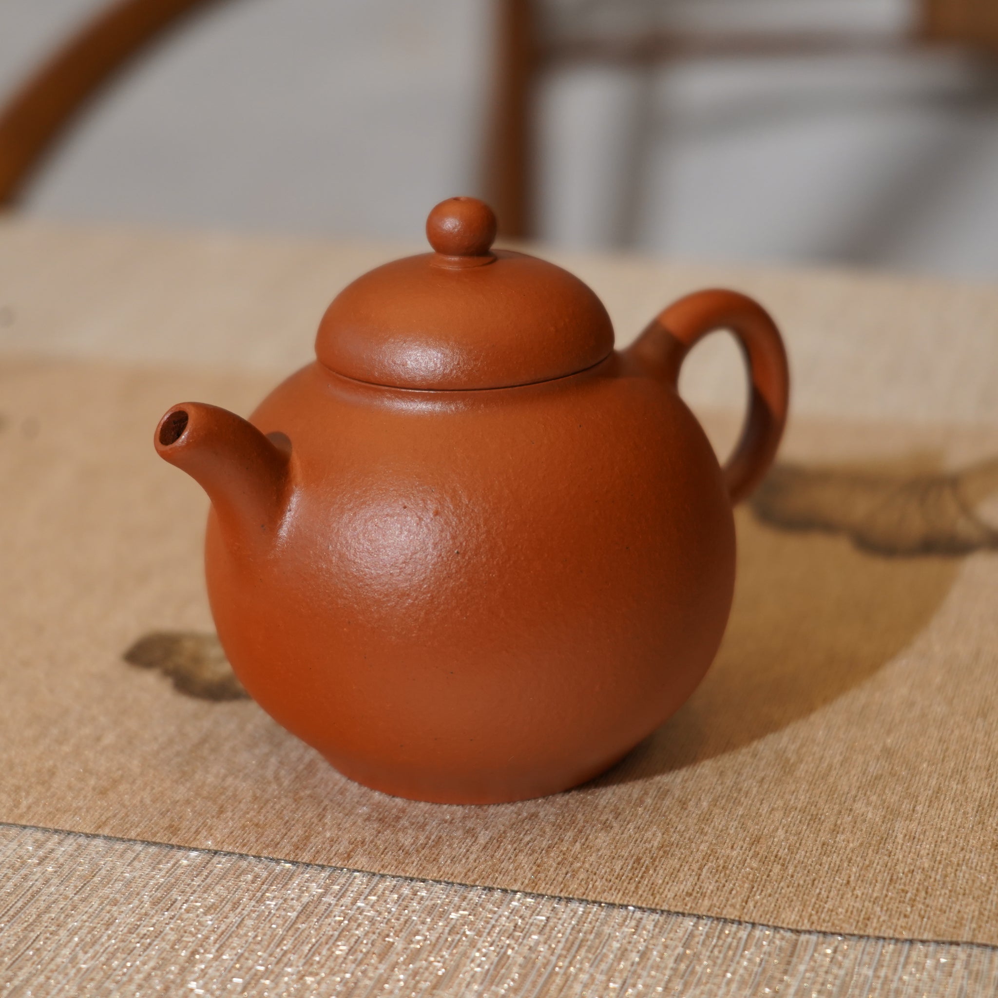 *新品*【閑舒佳器】全手工原礦朱泥紫砂茶壺