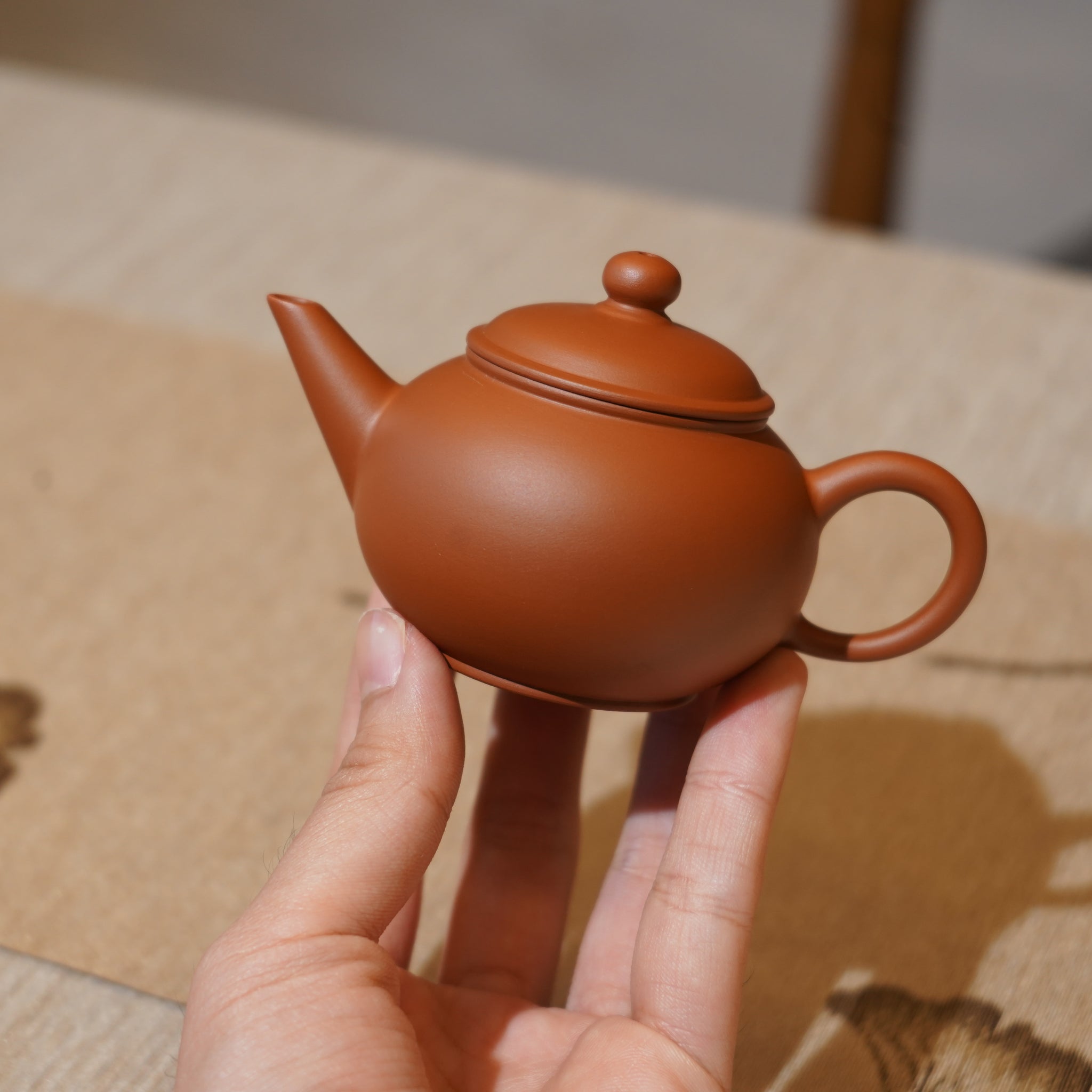 *新品*【巨輪珠】全手工潮州朱泥手拉茶壺