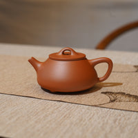 *新品*【石瓢】全手工潮州朱泥手拉茶壺