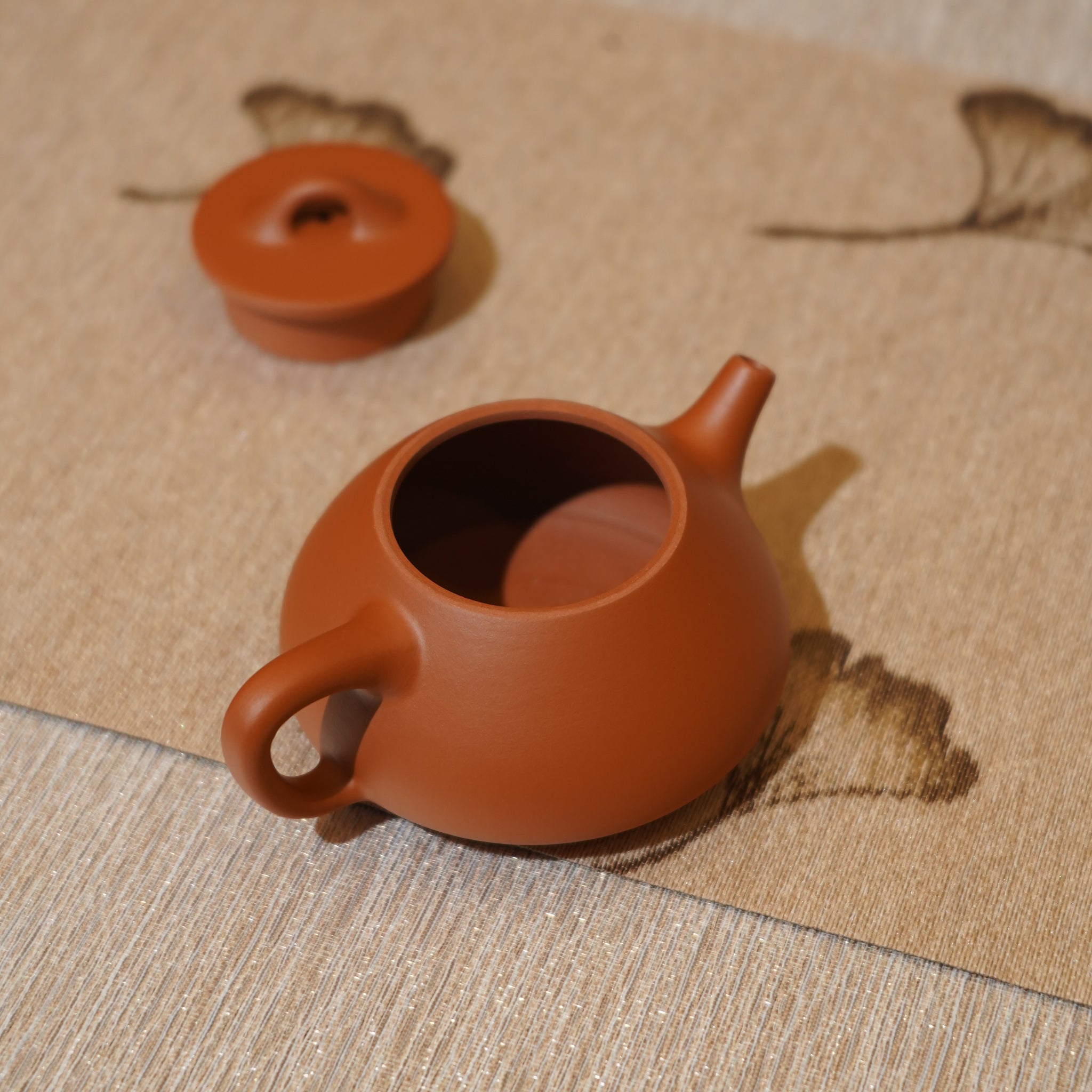 *新品*【石瓢】全手工潮州朱泥手拉茶壺