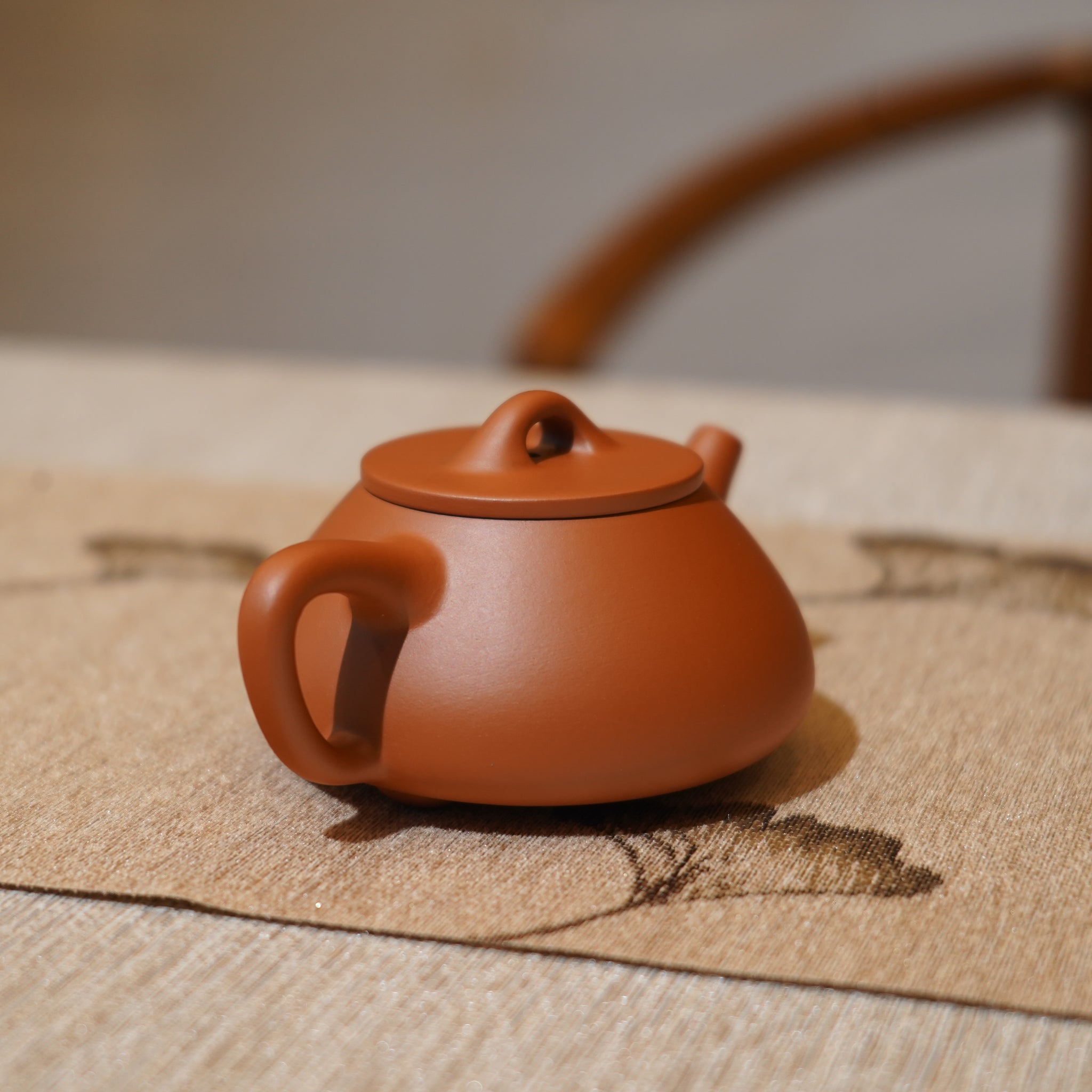 *新品*【石瓢】全手工潮州朱泥手拉茶壺